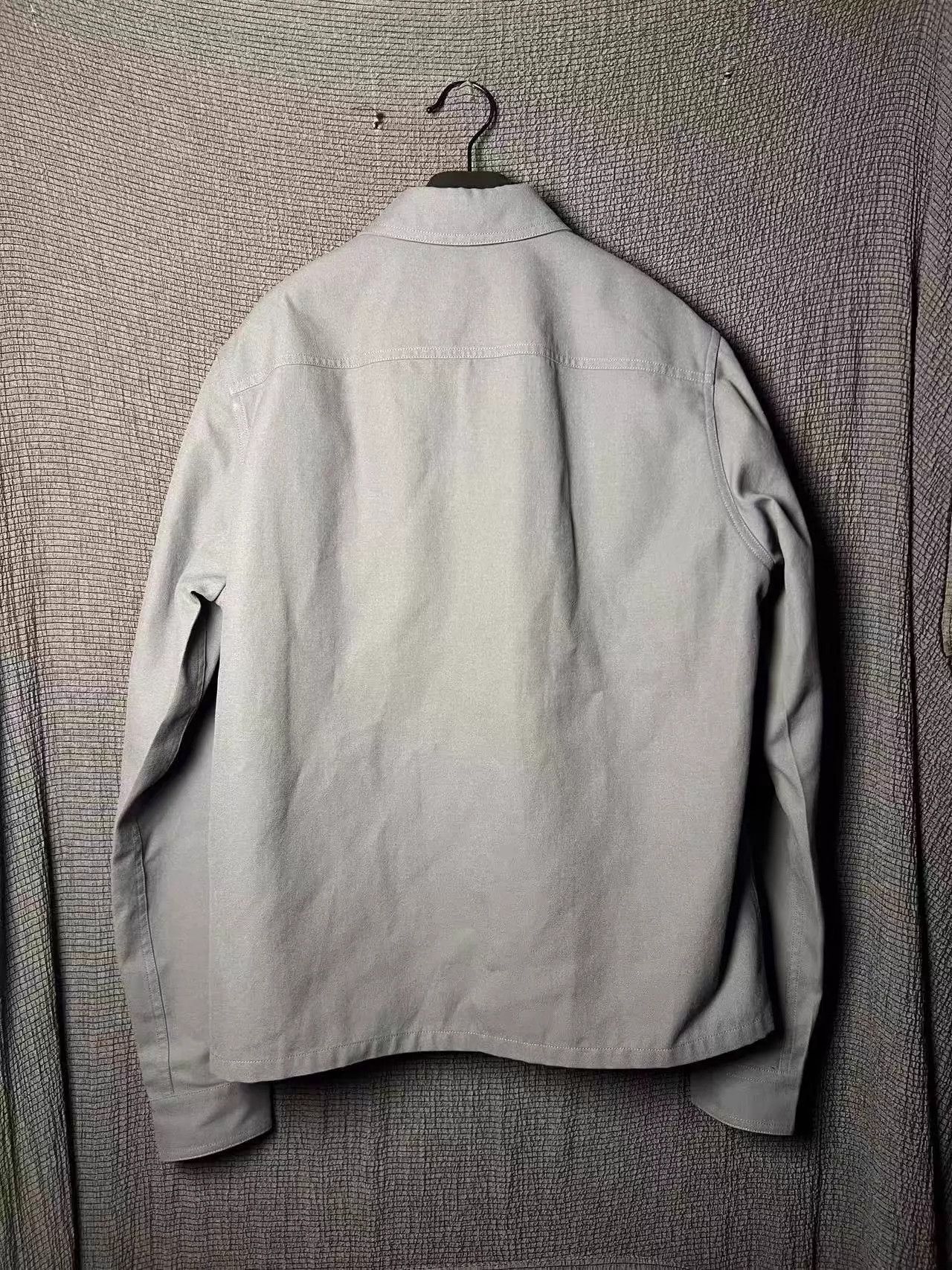 Rick Owens Rick Owens 24ss Rare Capsule Smoke Work Shirt Jacket Size 46 Size US S / EU 44-46 / 1 - 2 Thumbnail
