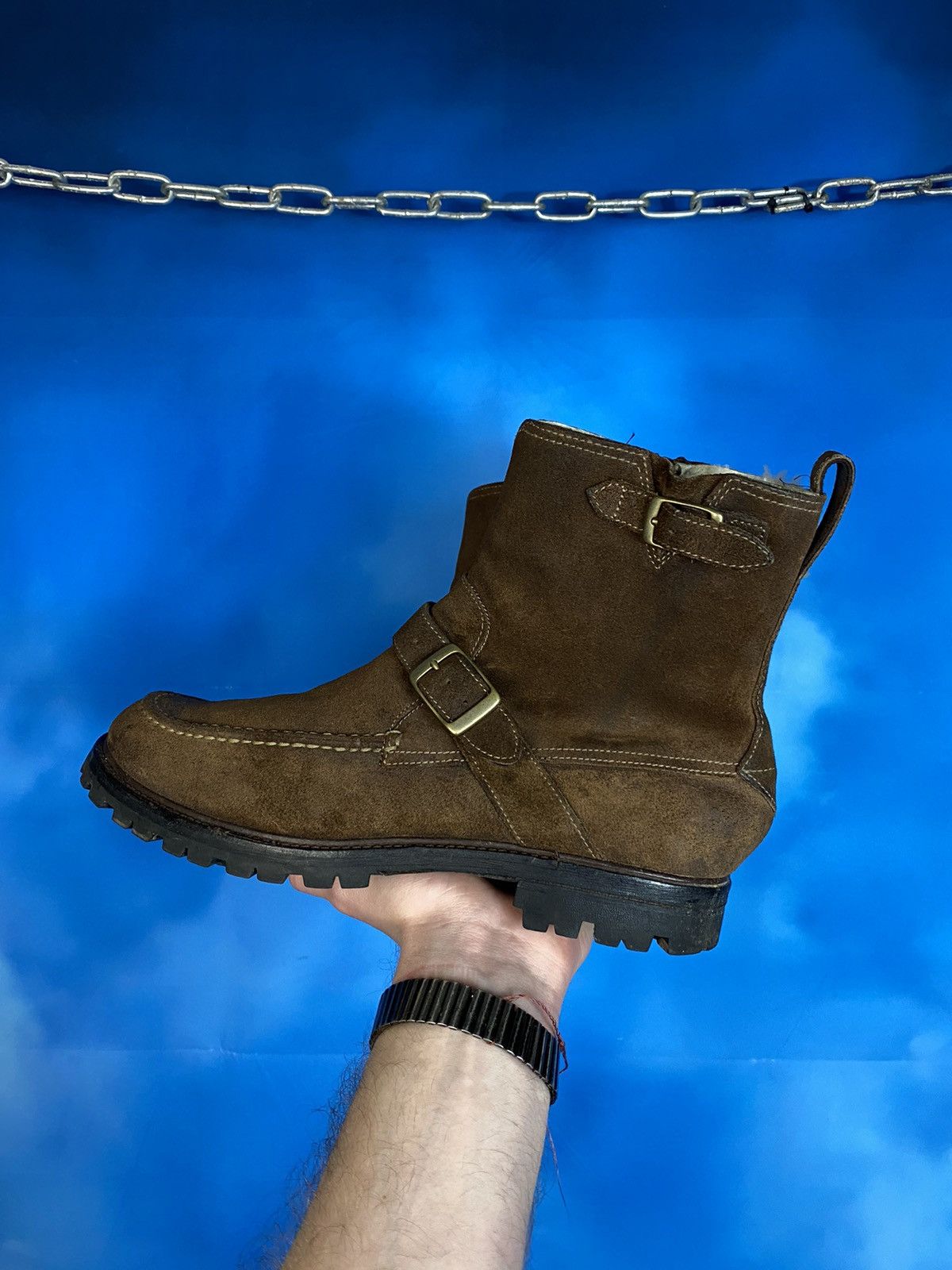 John Varvatos John Varvatos fur suede boots Size US 9 / EU 42 - 6 Thumbnail