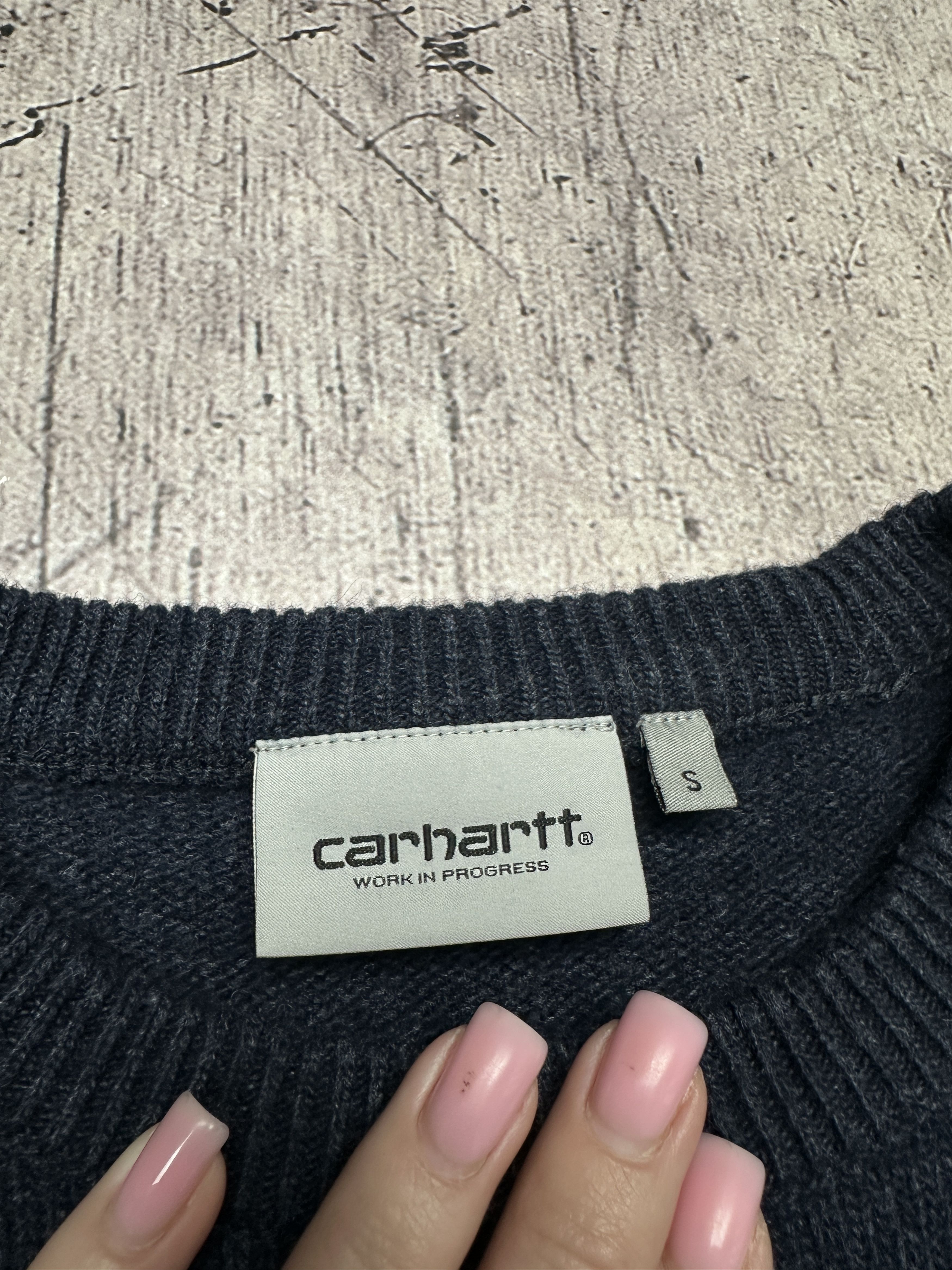 Carhartt Wip Carhartt Wip Mens Allen Wool Knit Sweater Size US S / EU 44-46 / 1 - 4 Thumbnail