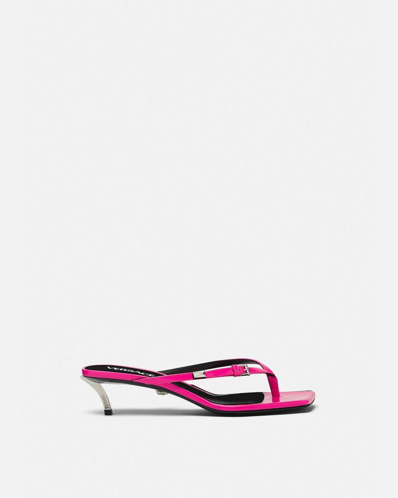 Versace o1y0226 Kitten Heel in Fuchsia Size US 6 / IT 36 - 1 Thumbnail