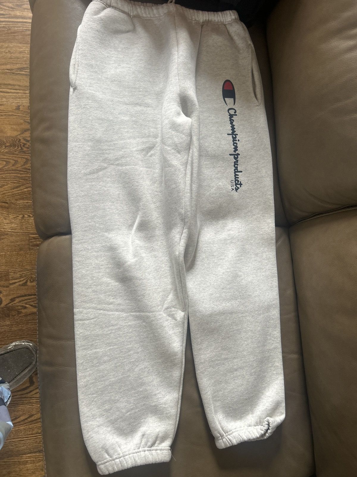 image of Supreme X Champion in Grey, Men's (Size 38)