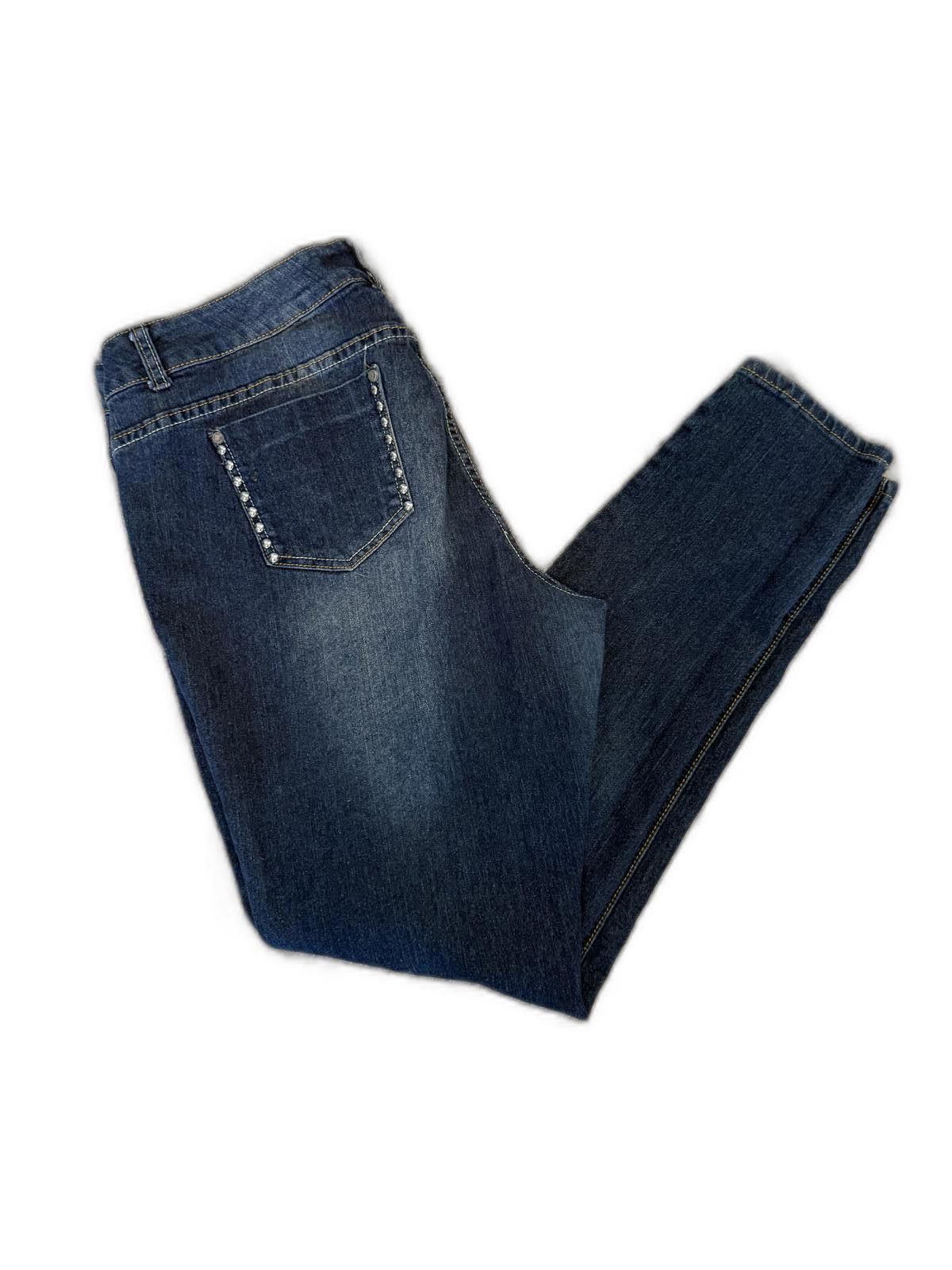 Rocawear Vintage Y2K RocaWear Denim Studded Jeans Size 42" / US 20 - 2 Thumbnail
