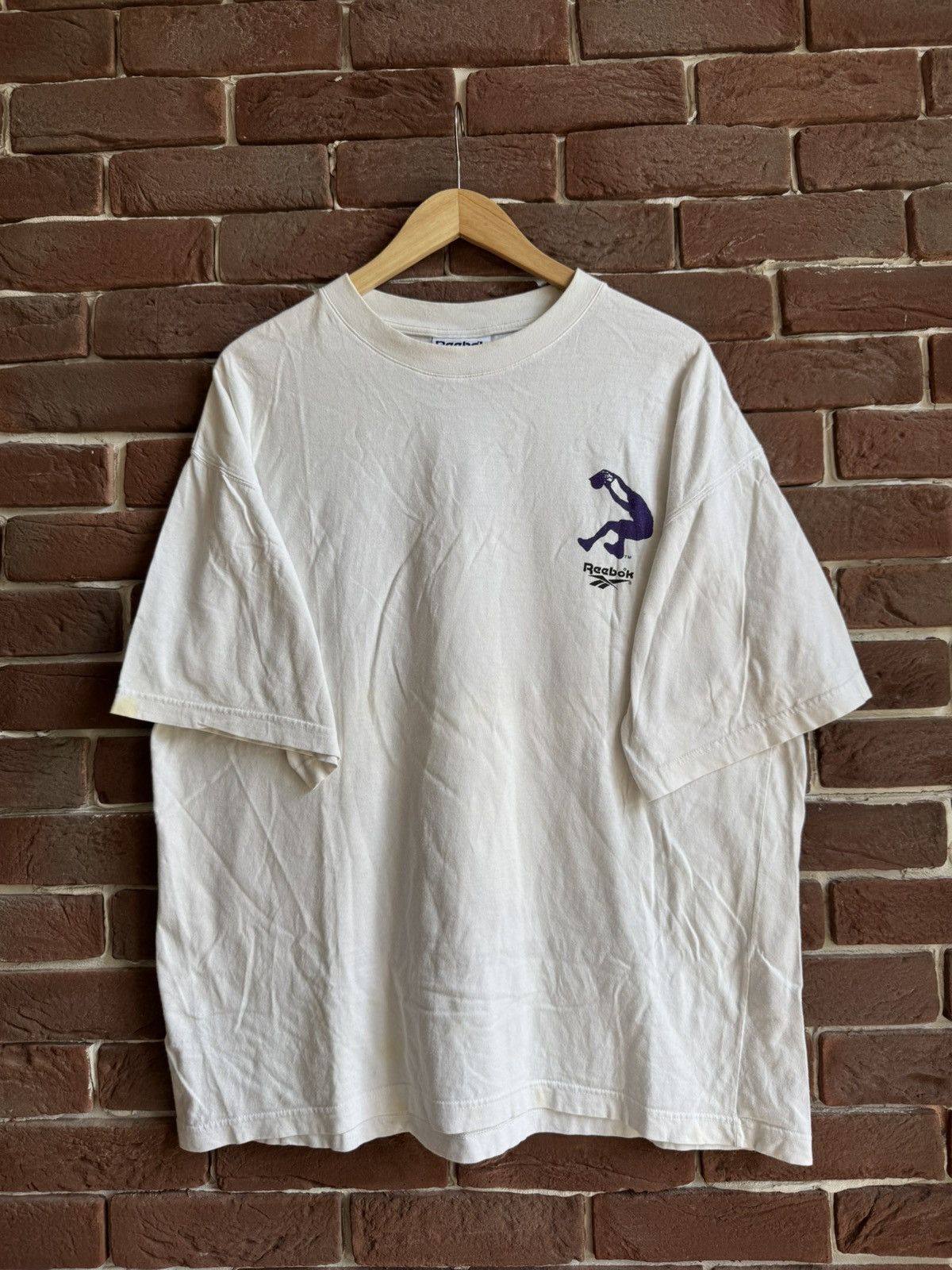 Vintage Vintage 90s Reebok SHAQ Magic player t-shirt rare hype Size US L / EU 52-54 / 3 - 2 Thumbnail