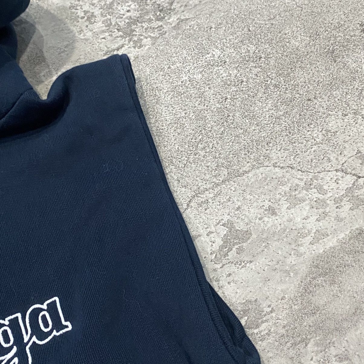 Balenciaga Balenciaga Script Hoodie Navy Size US XXS / EU 40 - 6 Thumbnail