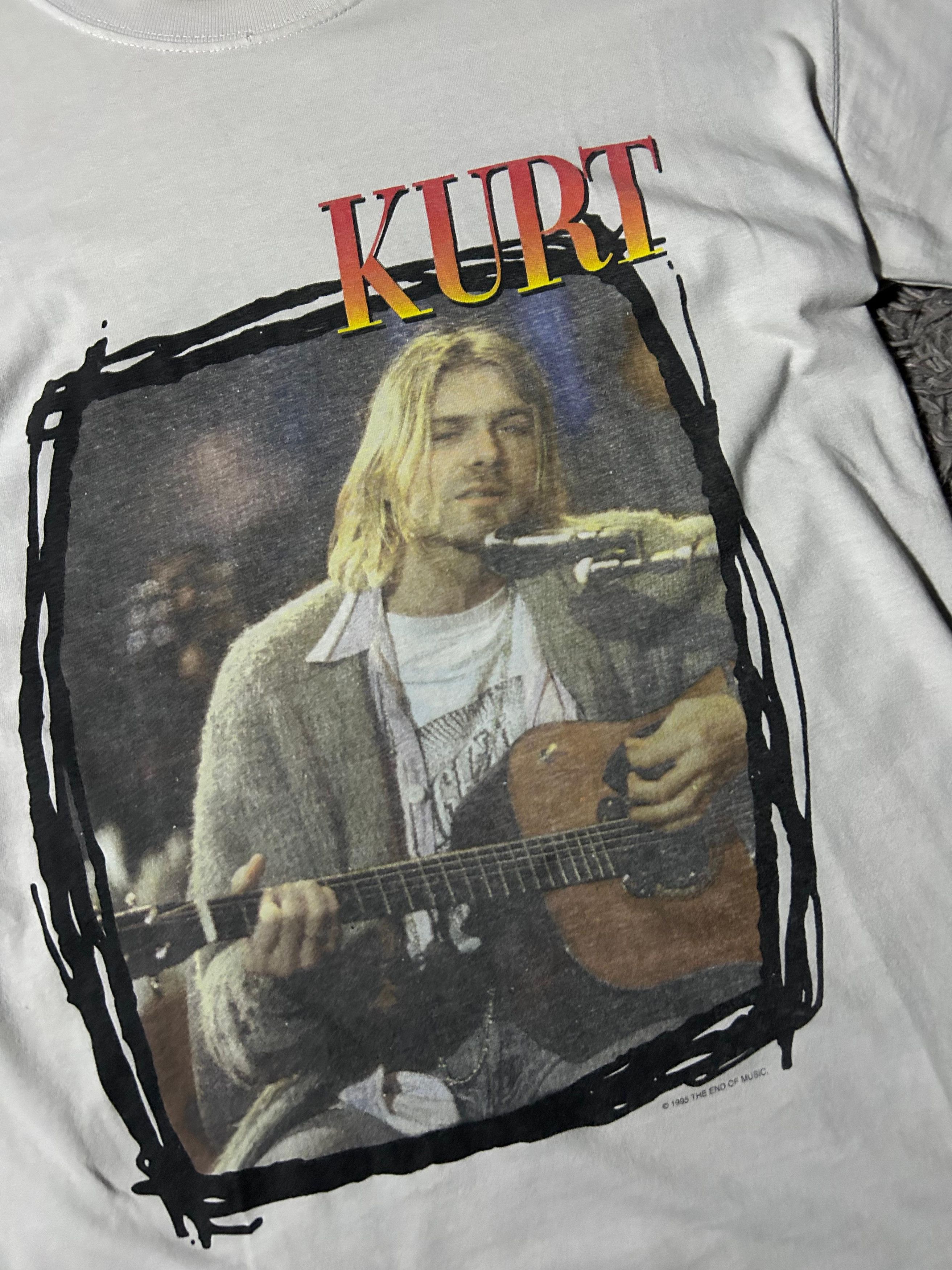 Nirvana Kurt Cobain Memorial 1995 Size US L / EU 52-54 / 3 - 2 Thumbnail