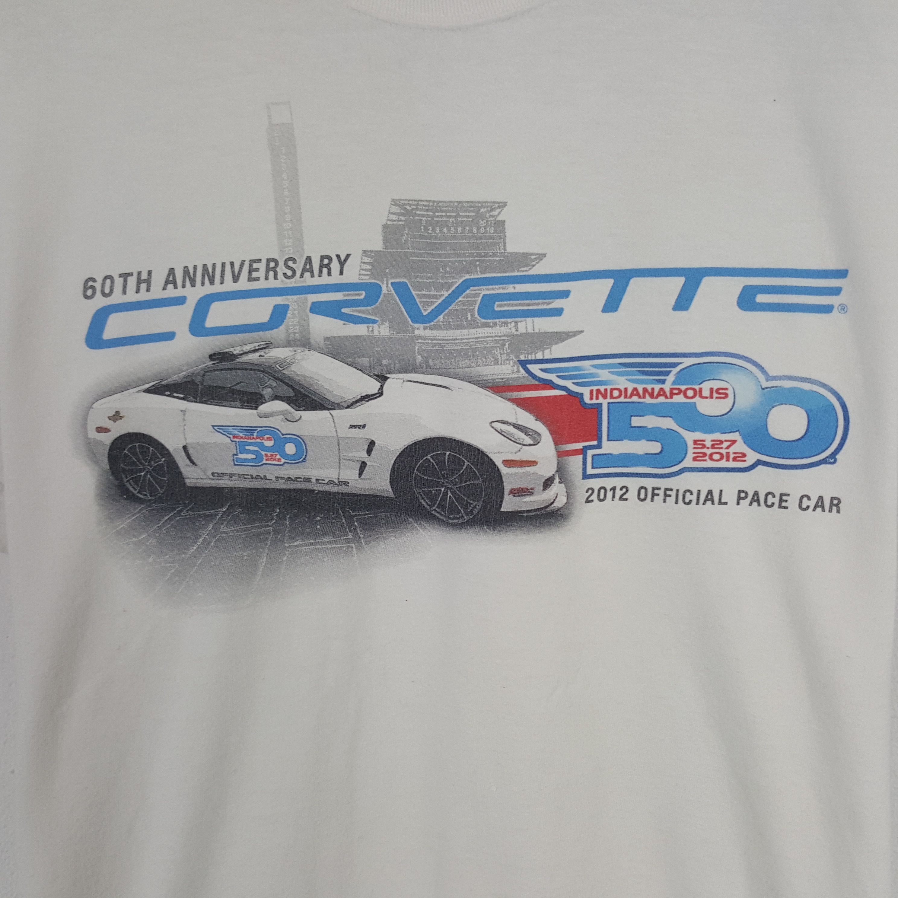 Chevrolet × Vintage Vintage Corvette Car Racing Tshirt Size US L / EU 52-54 / 3 - 2 Thumbnail