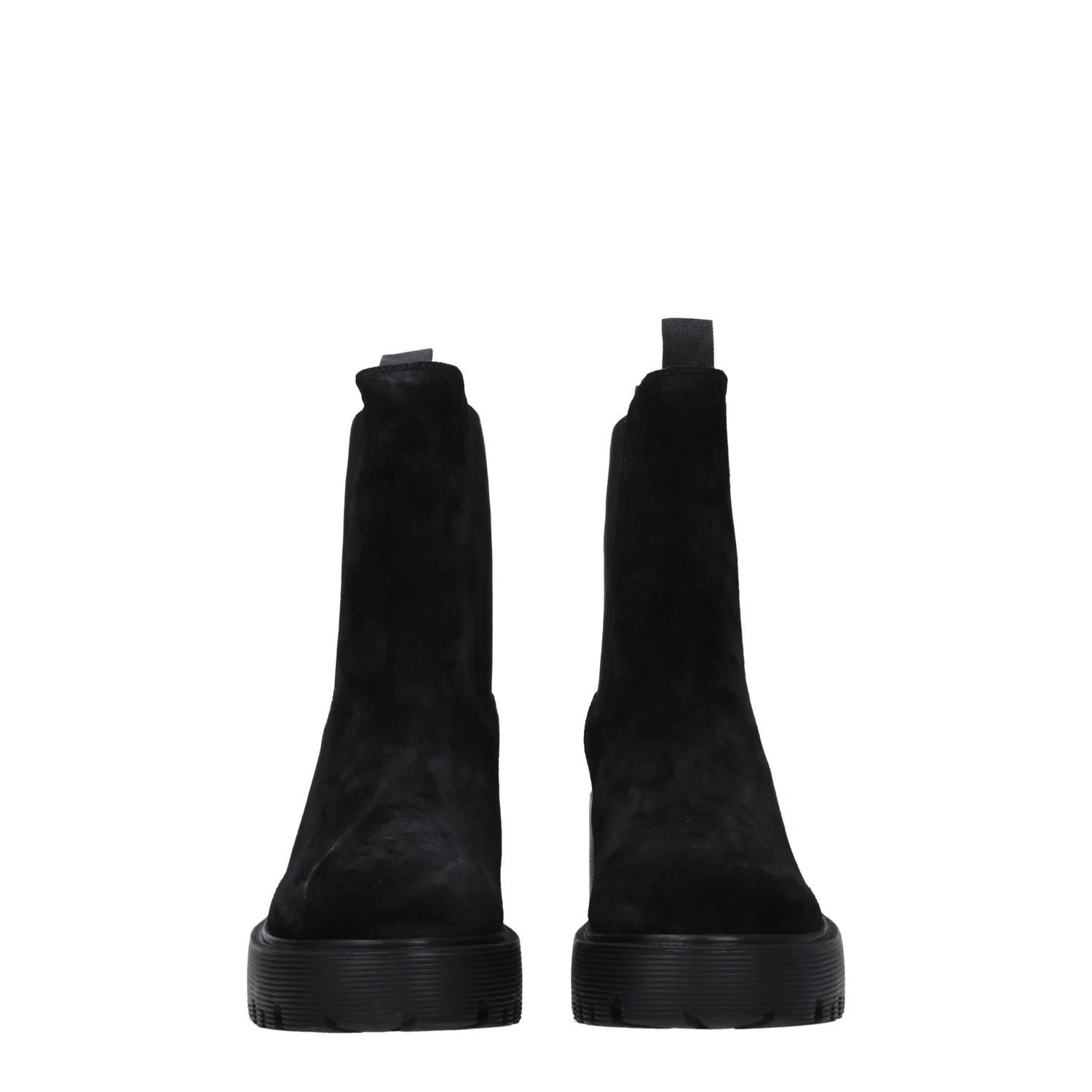 Hogan ob1o1e1124 Suede Ankle Boots in Black Size US 5 / IT 35 - 3 Thumbnail
