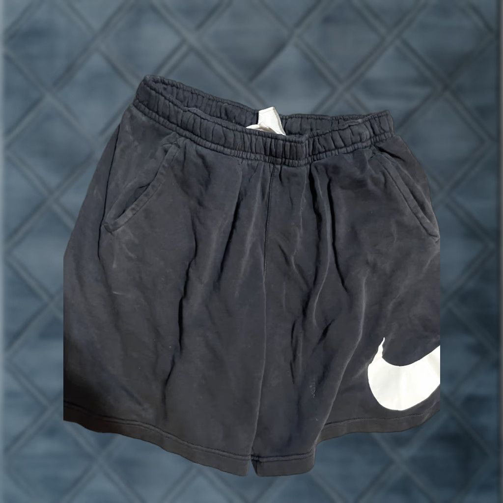 Nike Nike Men's Sportswear Club Brushed Fleece Black Shorts M Size US 31 - 1 Thumbnail