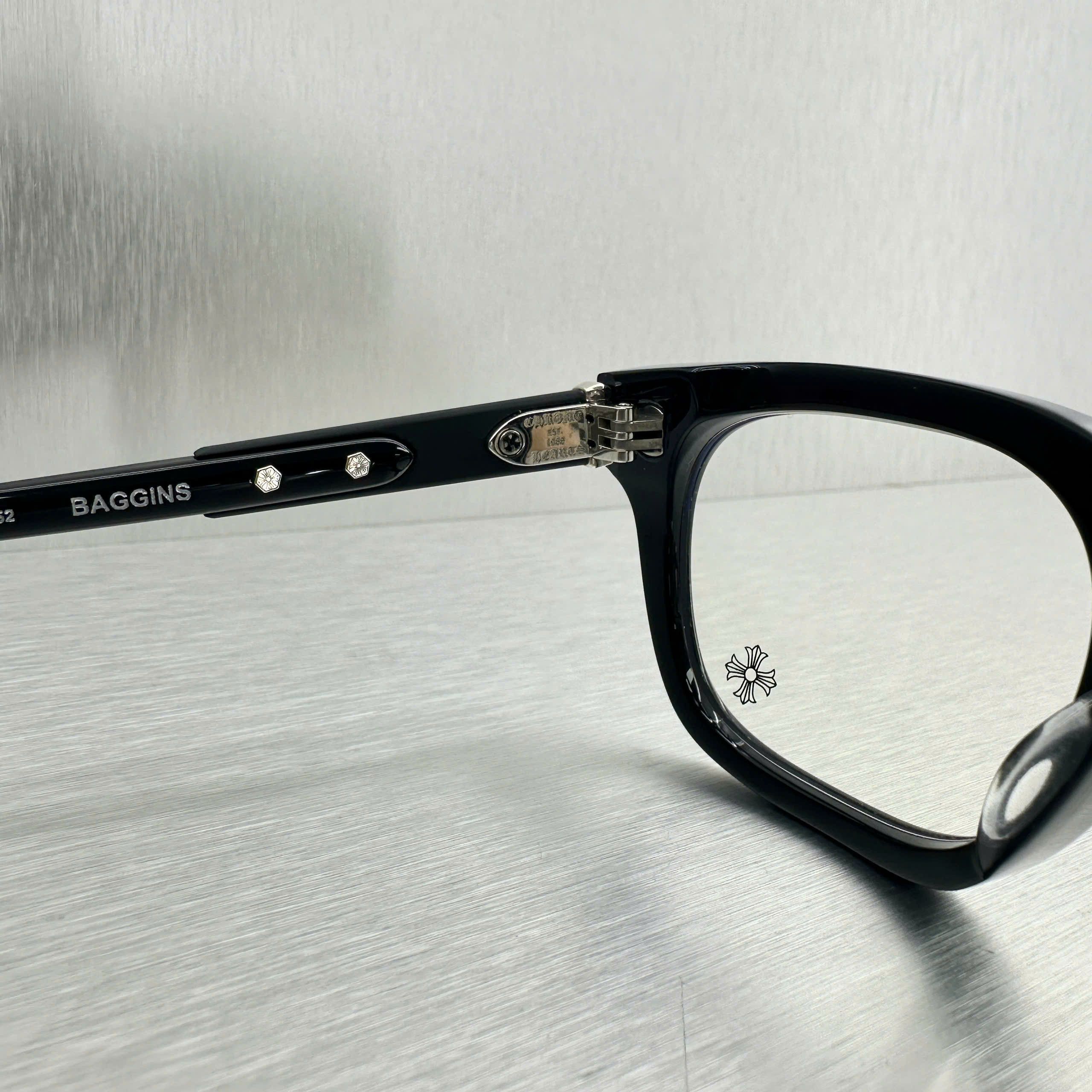 Chrome Hearts CHROME HEARTS BAGGINS BLACK PLASTIC Size ONE SIZE - 11 Thumbnail
