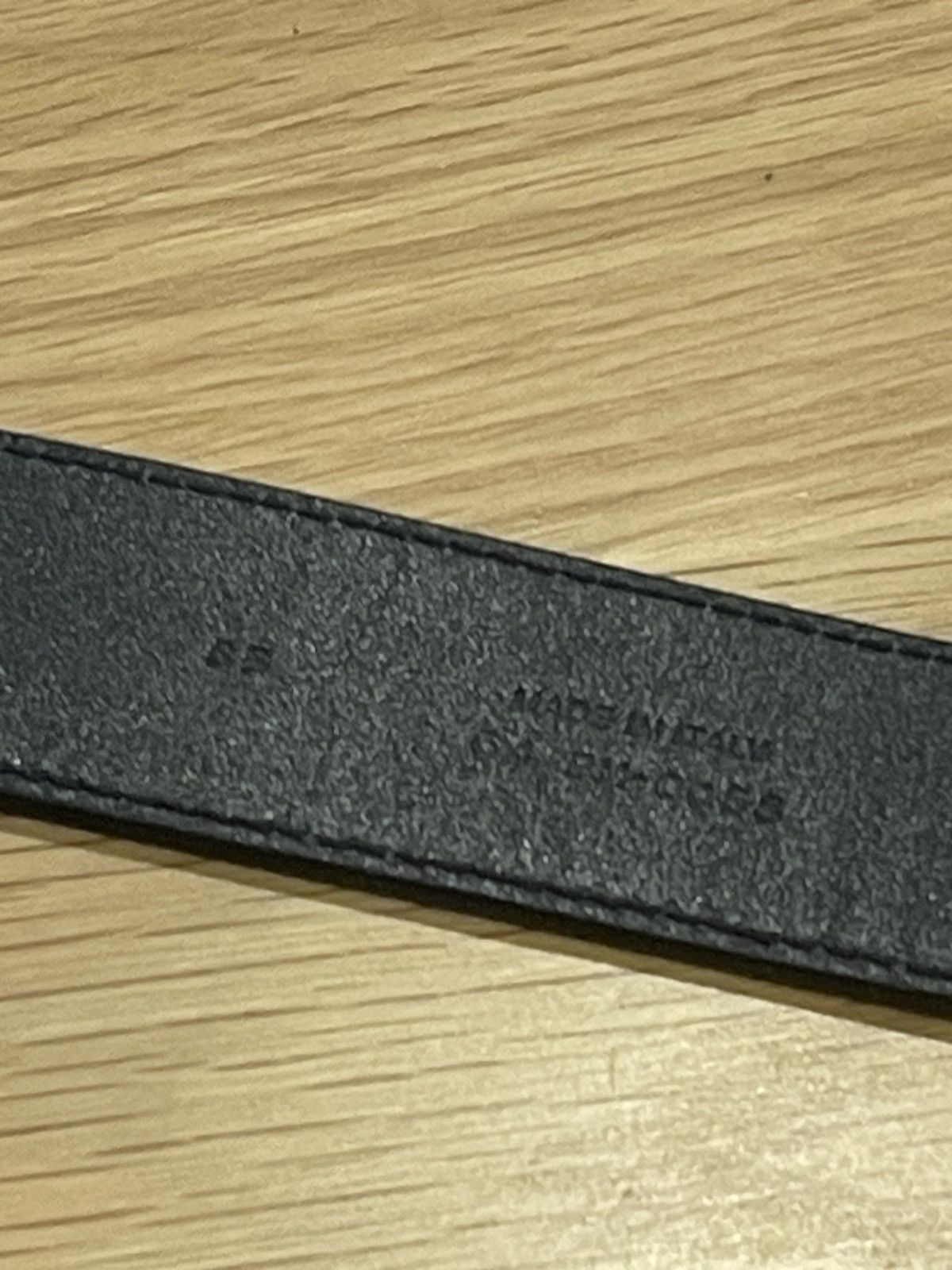 Dior × Hedi Slimane Dior Homme leather belt sz85 Hedi Slimane Size ONE SIZE - 5 Thumbnail