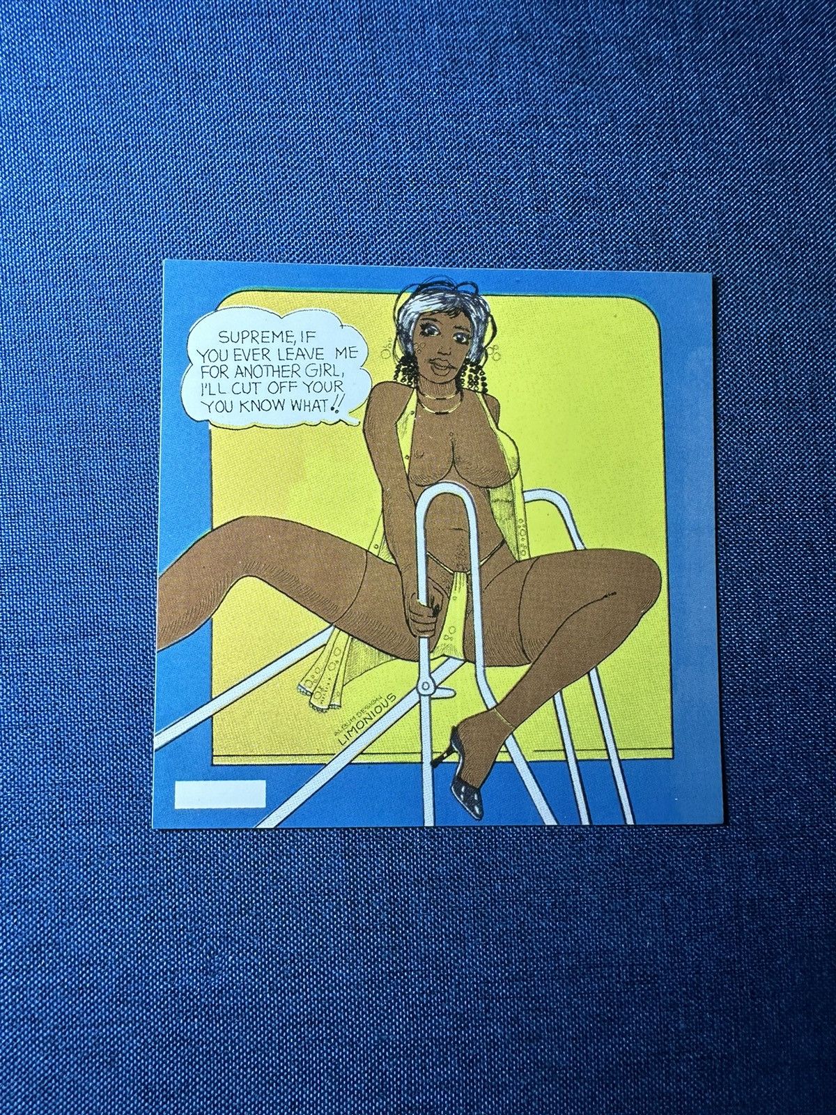 Supreme misprint sticker