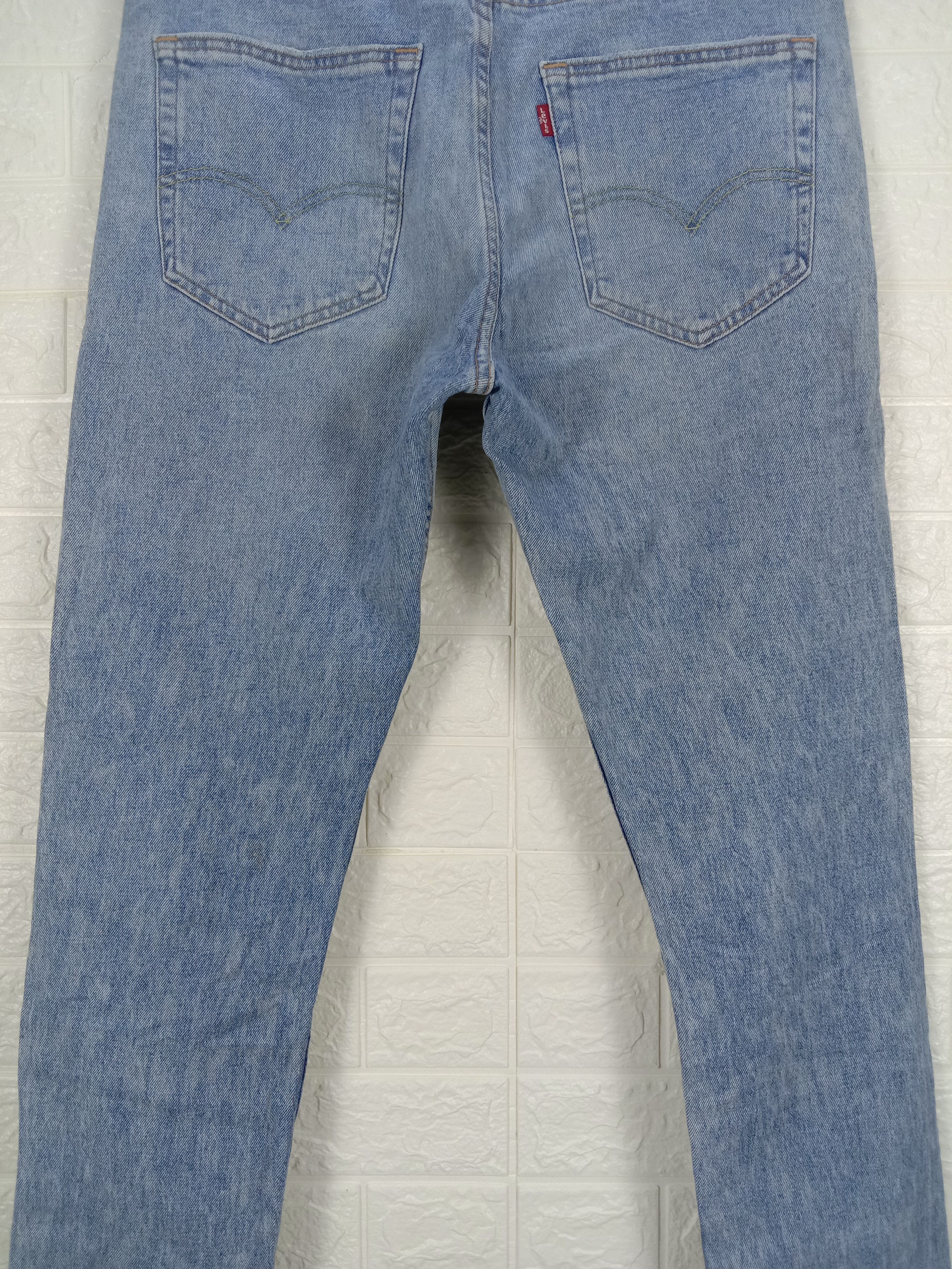 Levi's Vintage Levi's 512 Ripped Jeans Slim Taper Denim Size US 36 / EU 52 - 7 Thumbnail