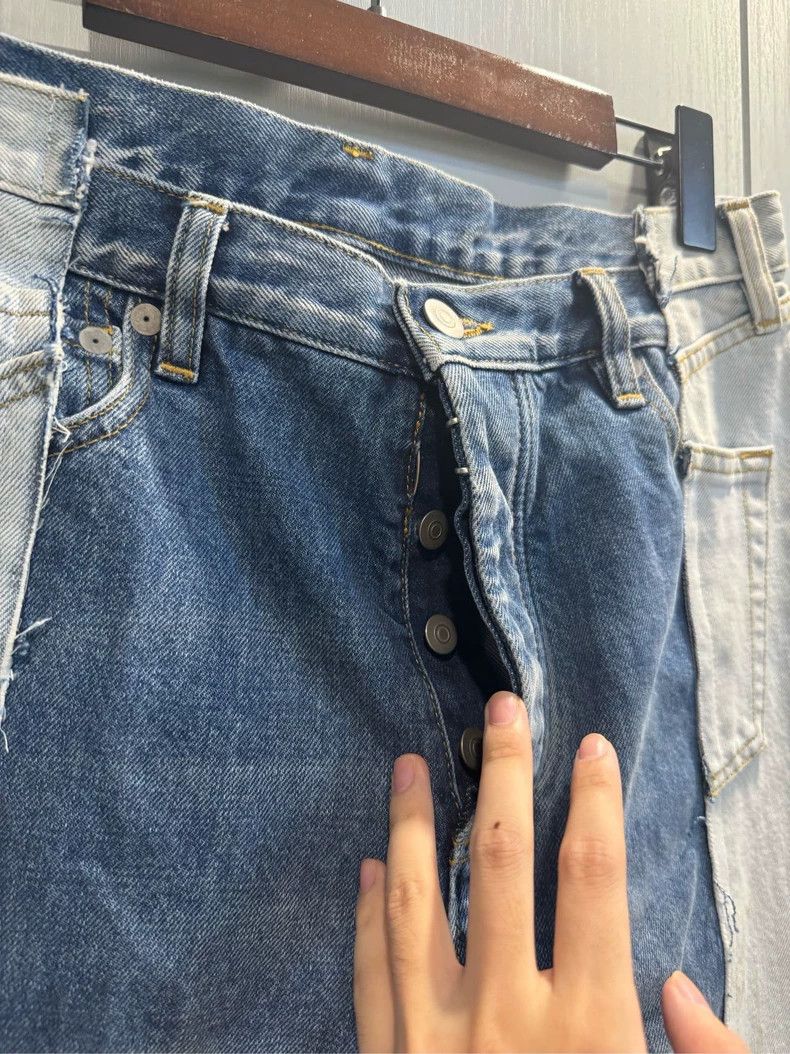 Maison Margiela Maison Margiela Line 10, stitching, deconstruction, jeans Size 31" - 6 Thumbnail