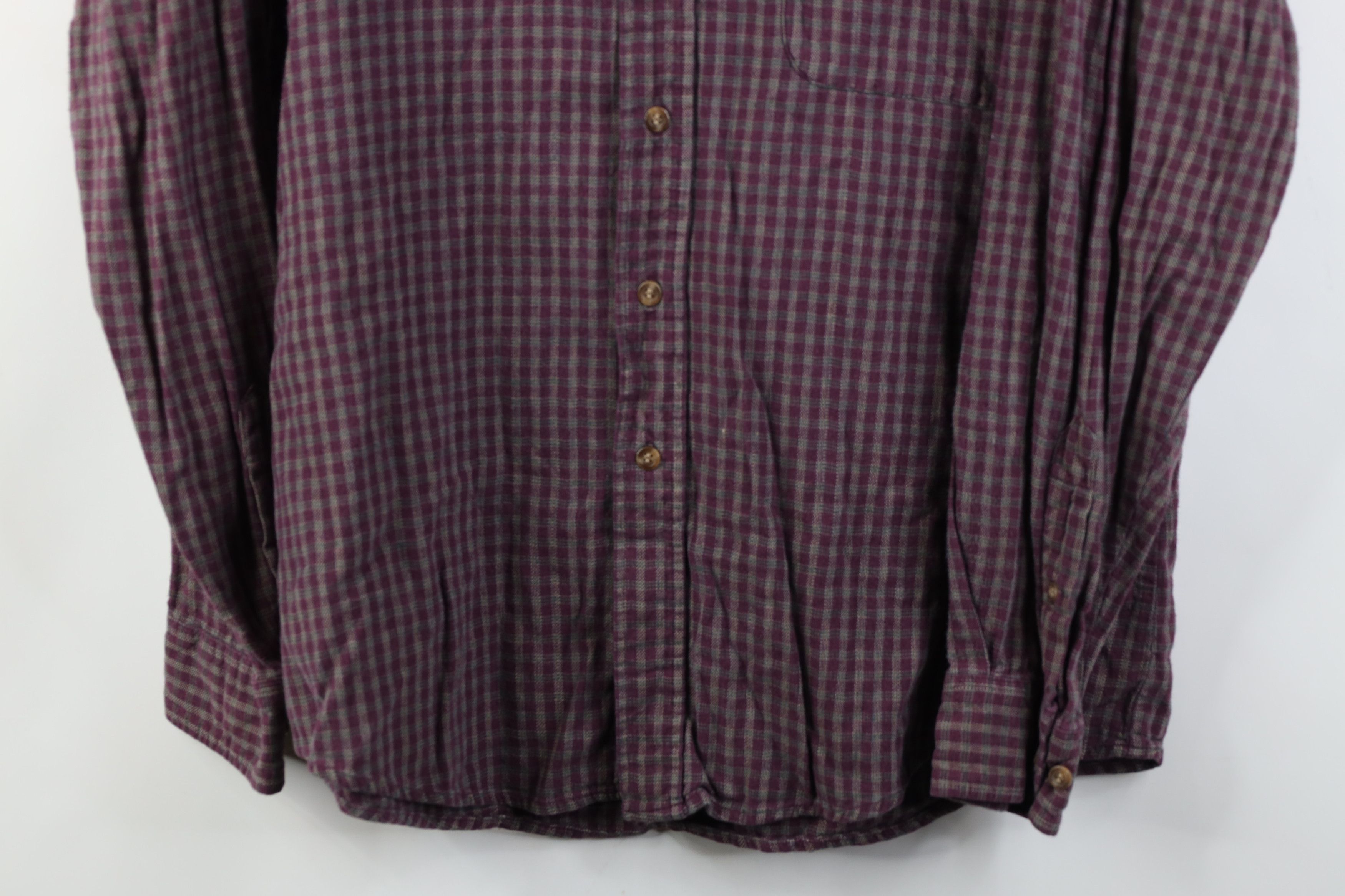 Vintage Vintage 90s Streetwear Collared Button Down Shirt Plaid Size US L / EU 52-54 / 3 - 3 Thumbnail