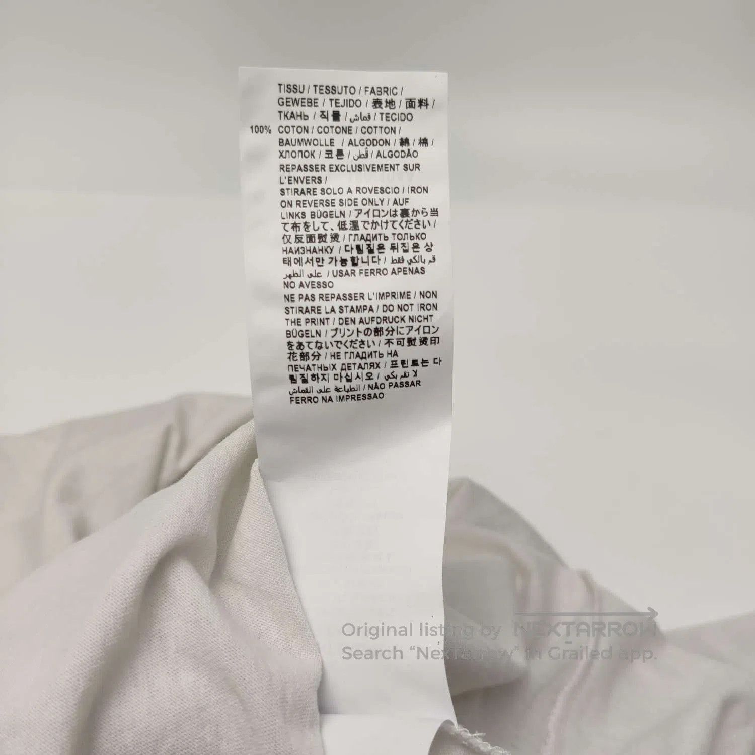 Saint Laurent Paris Saint Laurent XS Cotton Crew Neck Graphic Tee. Size XS / US 0-2 / IT 36-38 - 9 Thumbnail