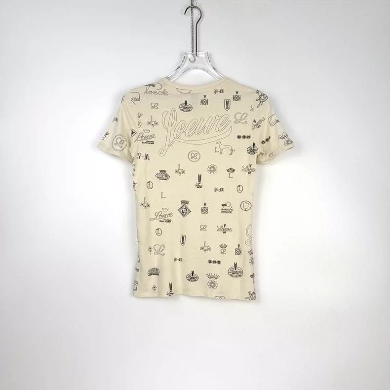 Loewe LOEWE Light brown cartoon logo short sleeve Size S / US 4 / IT 40 - 4 Thumbnail