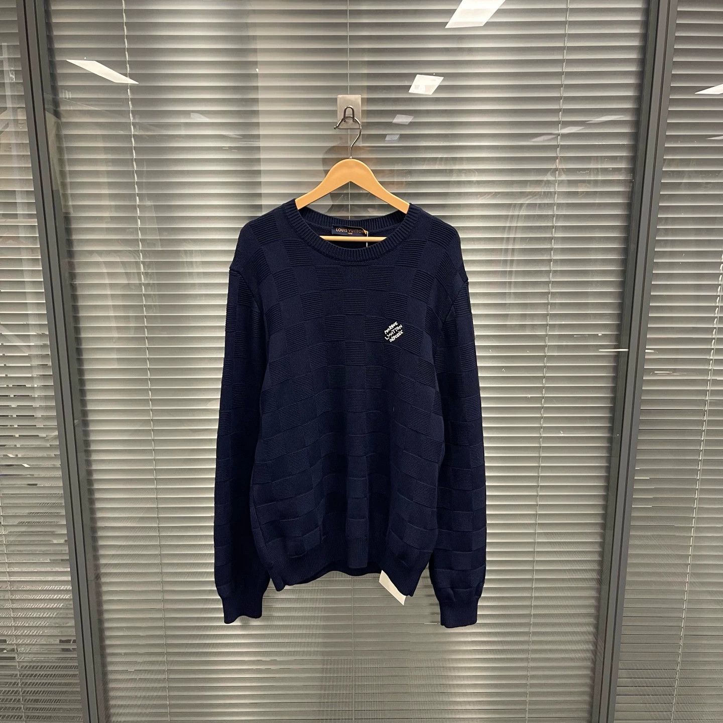 Louis Vuitton Louis Vuitton x Pharrell SS24 Checkered Sweater L New Size US L / EU 52-54 / 3 - 1 Thumbnail