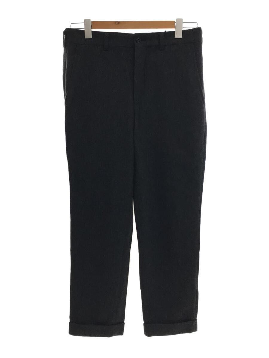 image of Comme Des Garcons Homme Casual Wool Slacks Straight Pants Gray in Grey, Men's (Size 38)