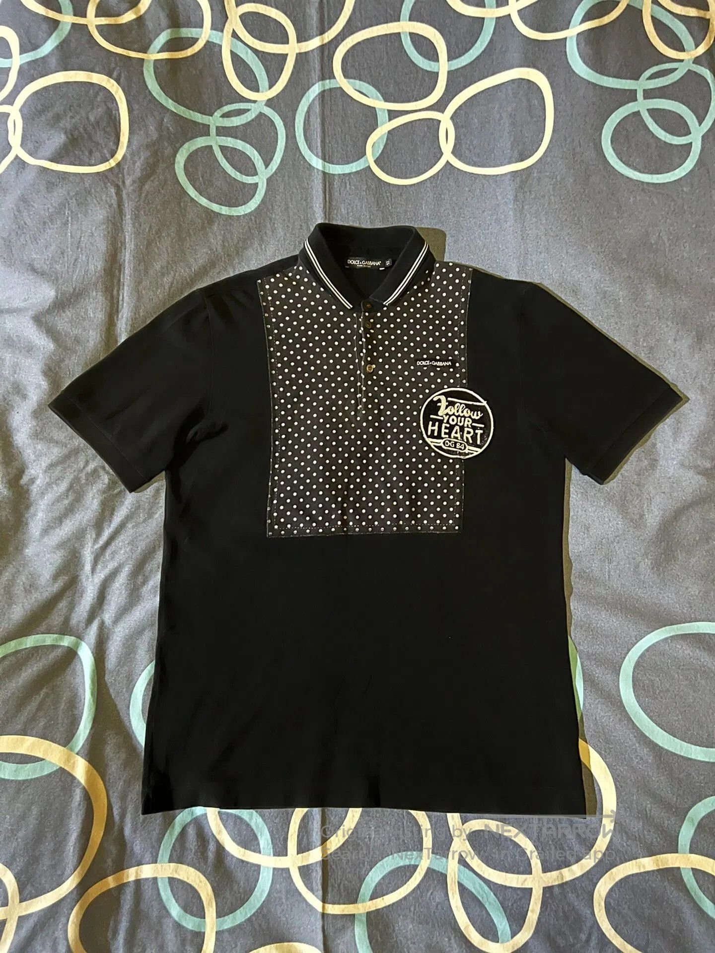 Dolce & Gabbana dolce&gabbana polka dot short sleeve polo shirt. Size US XXL / EU 58 / 5 - 1 Thumbnail