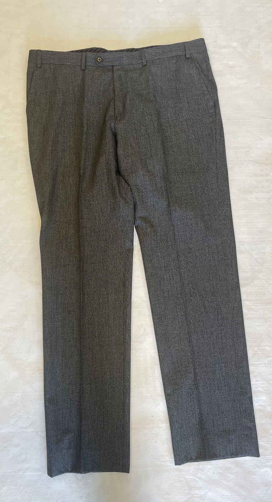 John Varvatos Flat Front Trouser & Matching Waistcoat Size US 40 / EU 56 - 6 Thumbnail