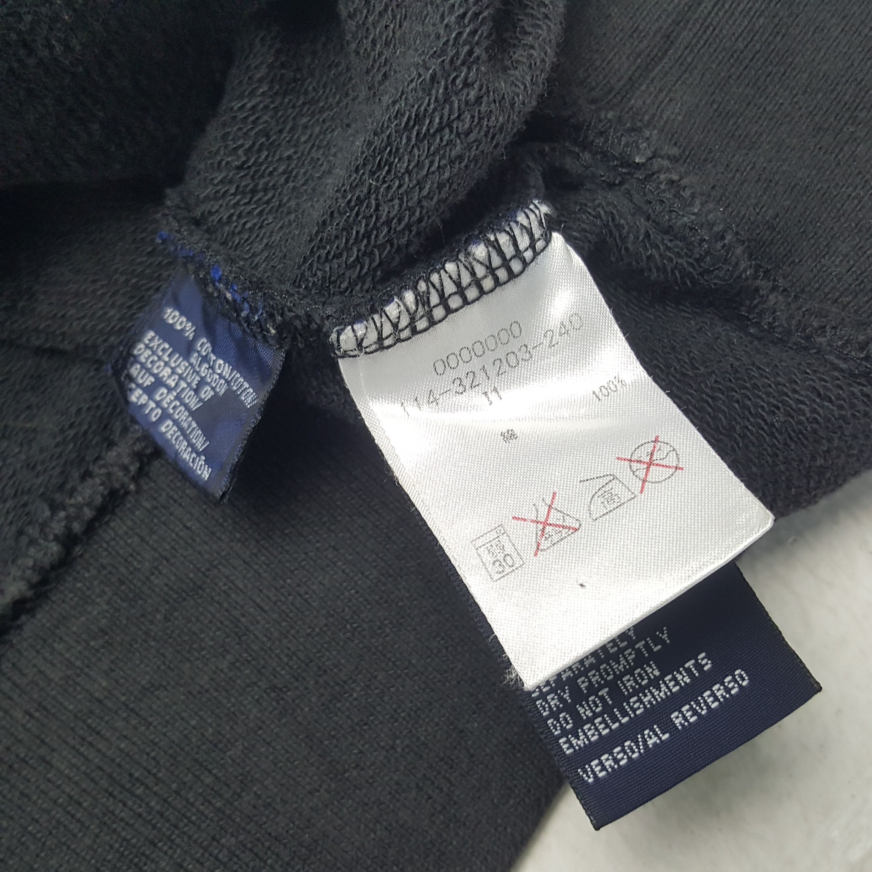 Tommy Jeans × Vintage Vintage Tommy Jeans Patch Logo Zipper Sweater Jacket Size US L / EU 52-54 / 3 - 10 Thumbnail