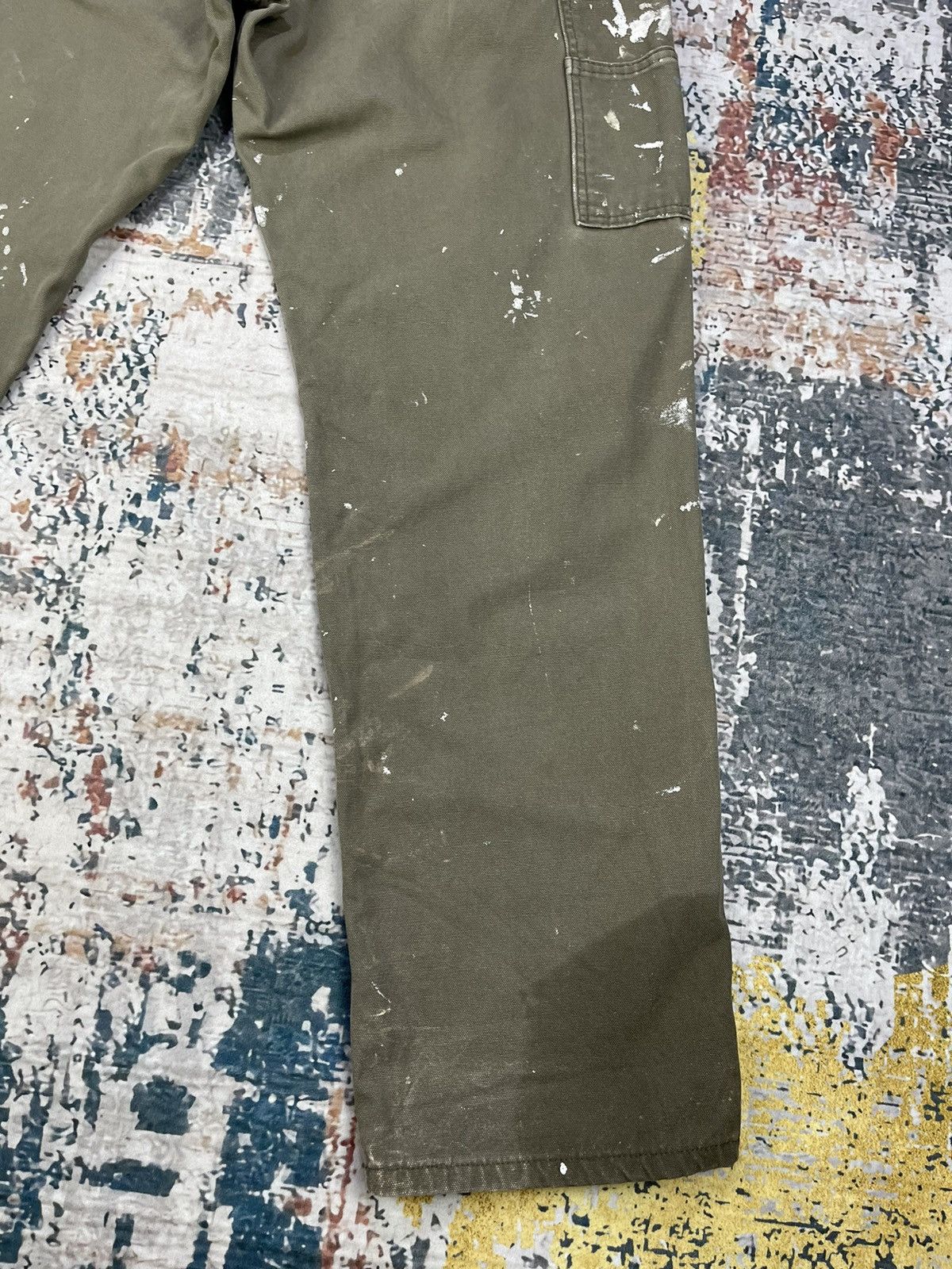 Dickies Vintage Dickies Painted Carpenter Worker Pants Size US 36 / EU 52 - 4 Thumbnail