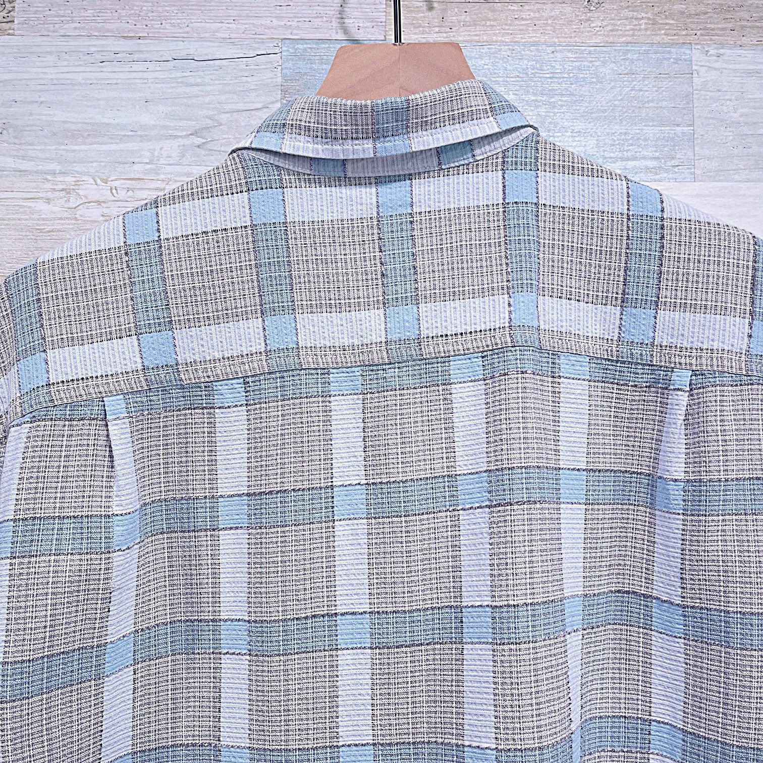 Tommy Bahama TOMMY BAHAMA Silk Hawaiian Plaid Camp Shirt Mens Medium Size US M / EU 48-50 / 2 - 5 Thumbnail