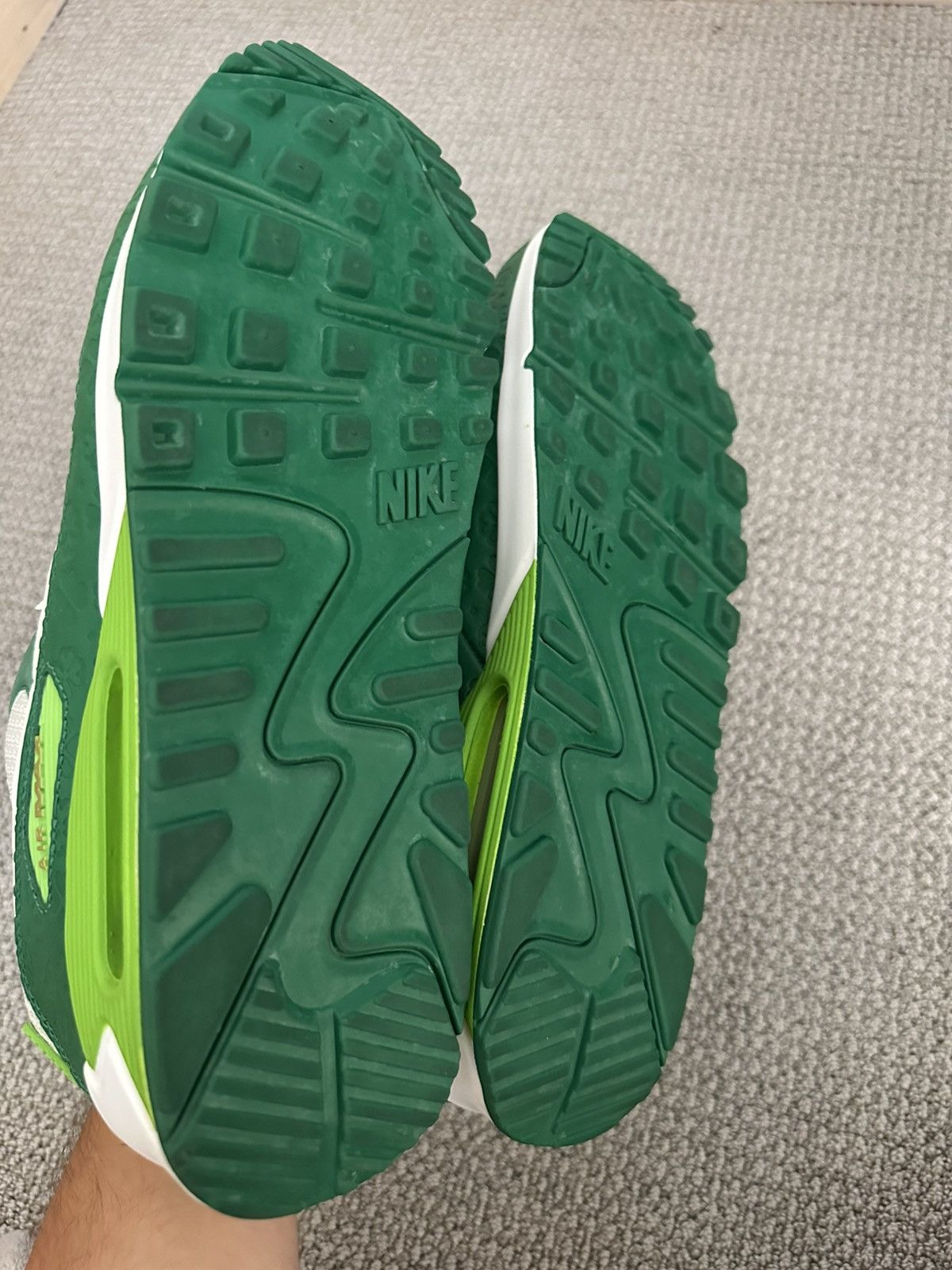 Nike Air Max 90 St. Patrick’s Day (2021) Size US 11 / EU 44 - 9 Thumbnail