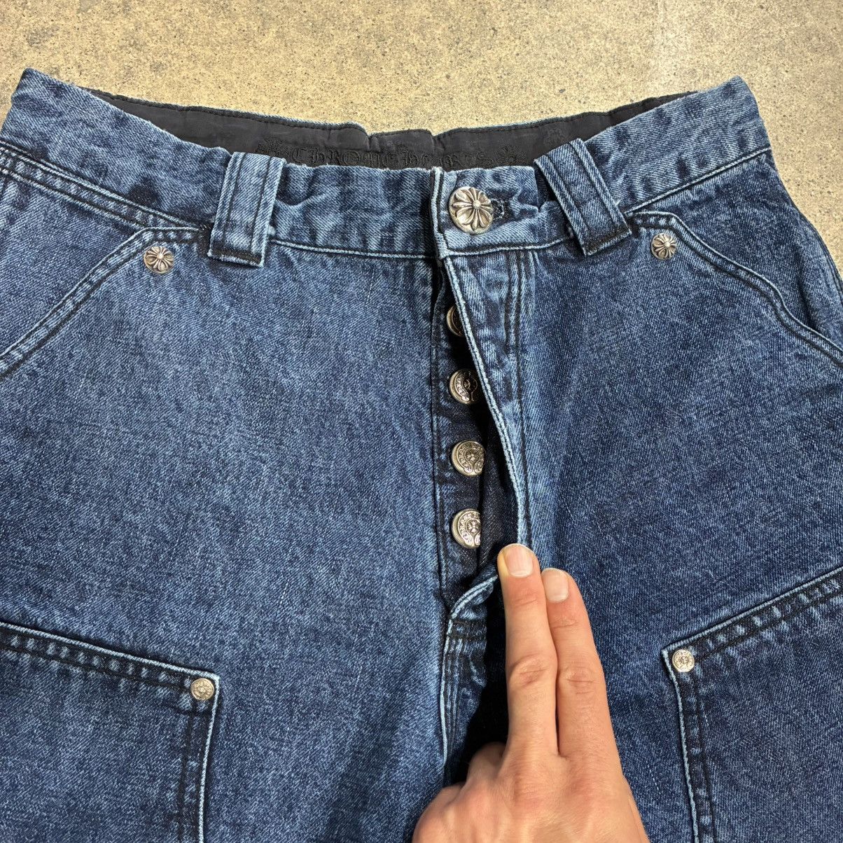 Chrome Hearts Chrome Hearts Double Knee Denim Shorts Size US 30 / EU 46 - 2 Thumbnail