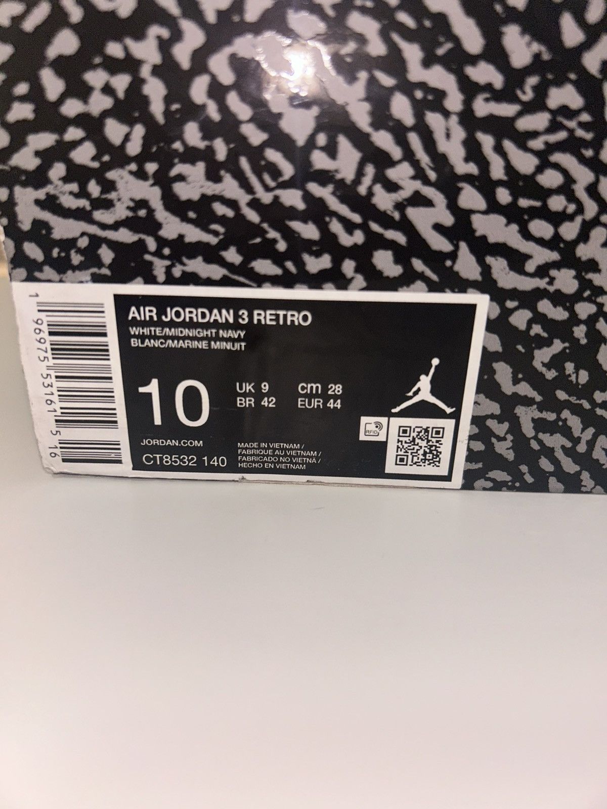 Jordan Brand Jordan 3 midnight navy size 10 Size US 10 / EU 43 - 7 Thumbnail