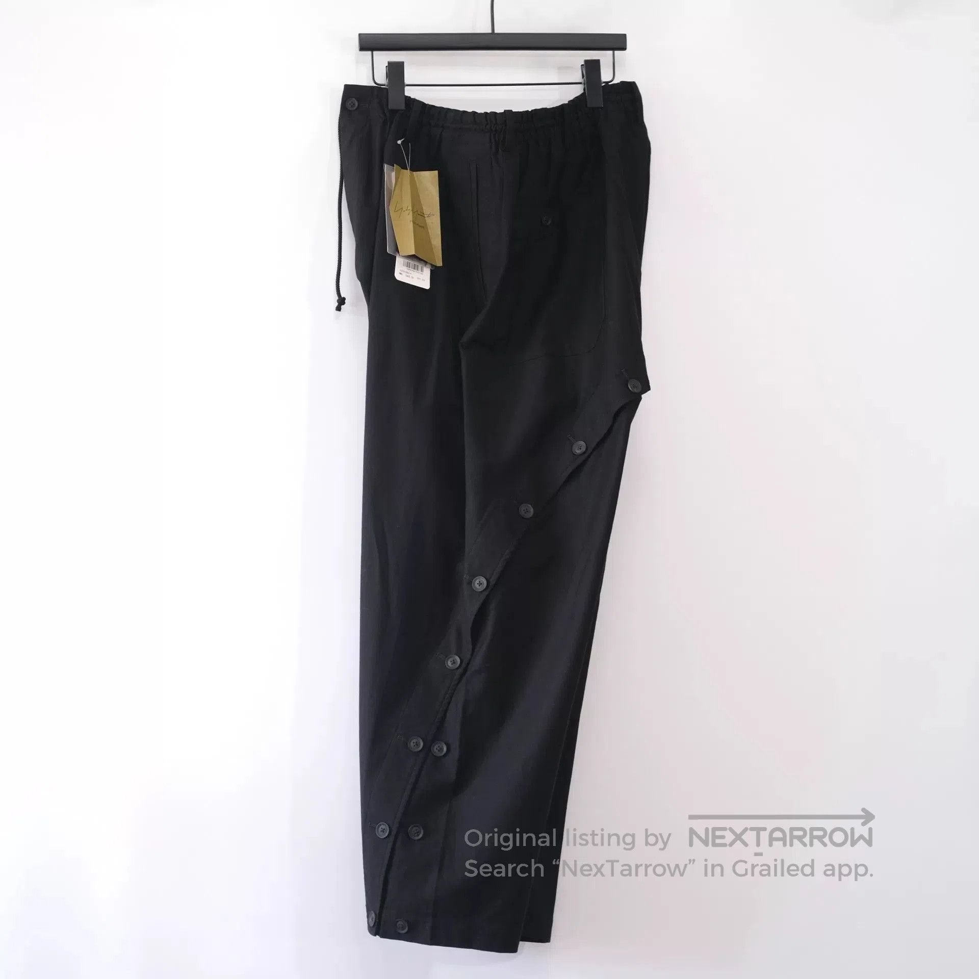 Yohji Yamamoto Yohji Yamamoto Deconstructed Button Pants. Size US 28 / EU 44 - 9 Thumbnail