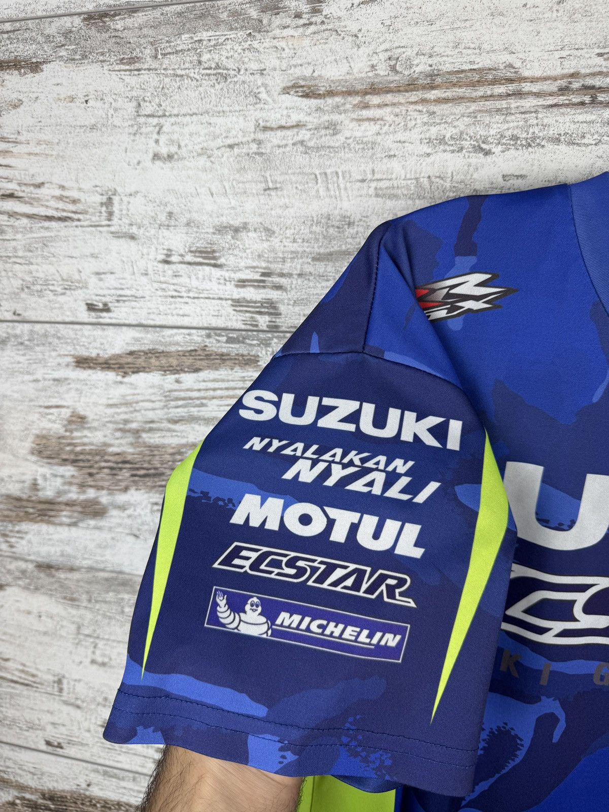 Vintage Mens Vintage Suzuki racing T-shirt tee rare size L Size US L / EU 52-54 / 3 - 15 Thumbnail