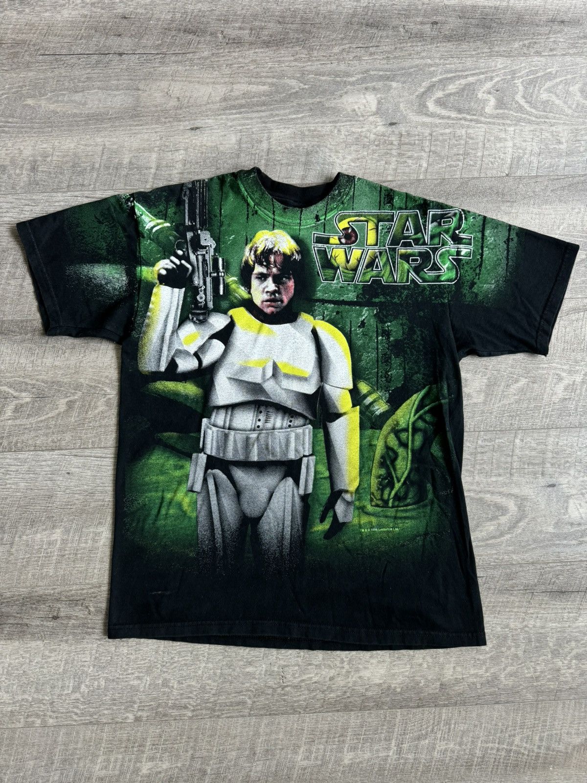 Star Wars × Vintage Star Wars Vintage Style Graphic T-shirt Size US S / EU 44-46 / 1 - 1 Thumbnail