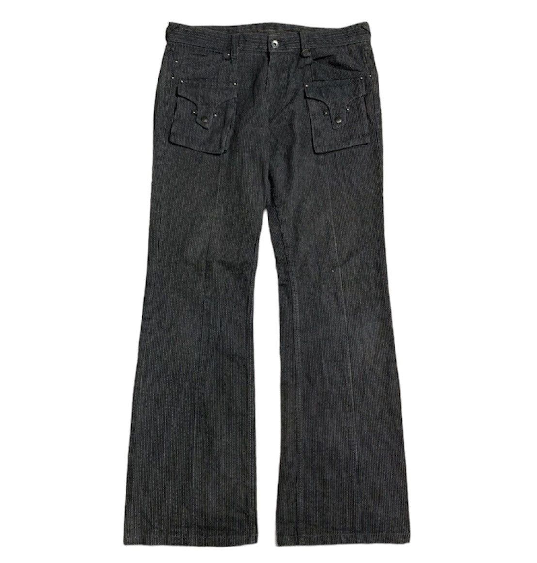 image of Archival Clothing x Le Grande Bleu L G B - Nicole Club For Men Herringbone Pants (Size 36)