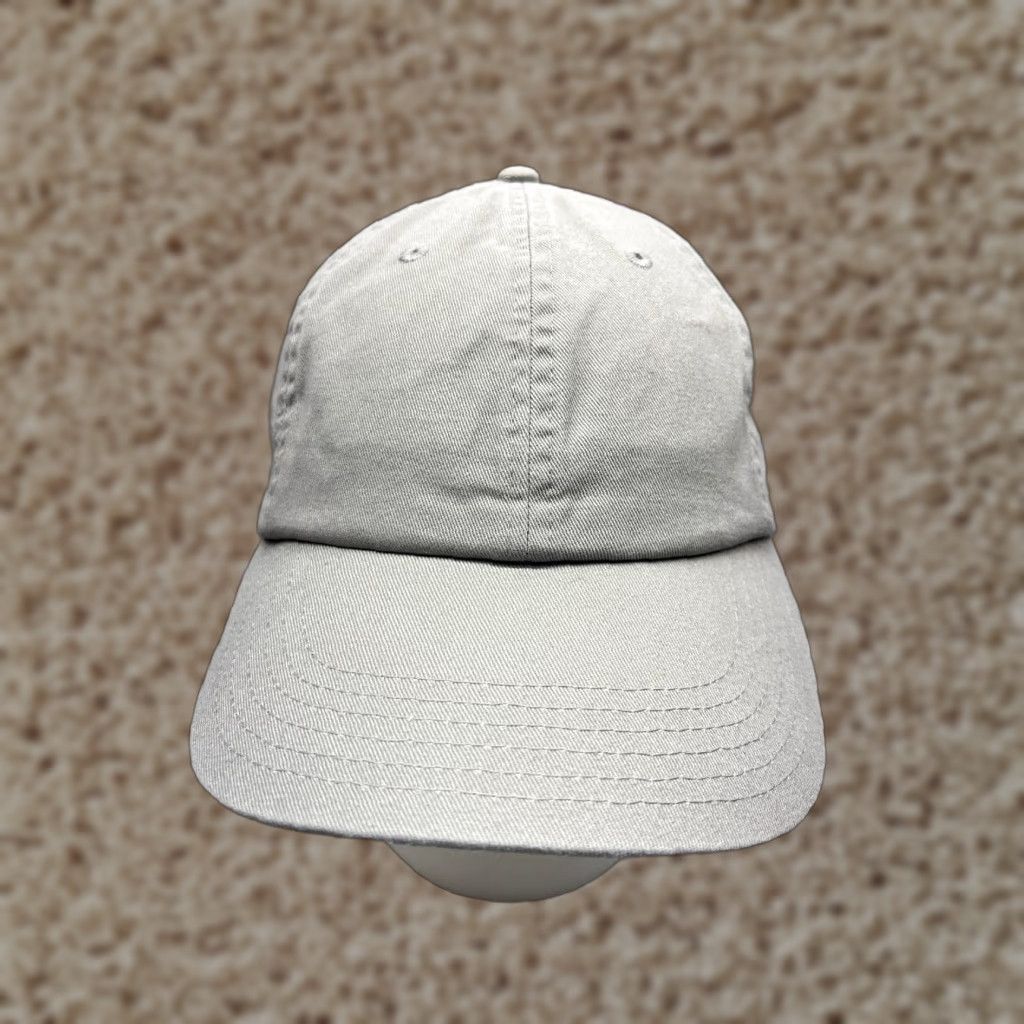 Champion Champion Hat Cap Adjustable One Size Gray 100% Cotton Golf Outdoors Baseball Cap Mens Cotton Twill Logo 90s Theme Size ONE SIZE - 1 Thumbnail