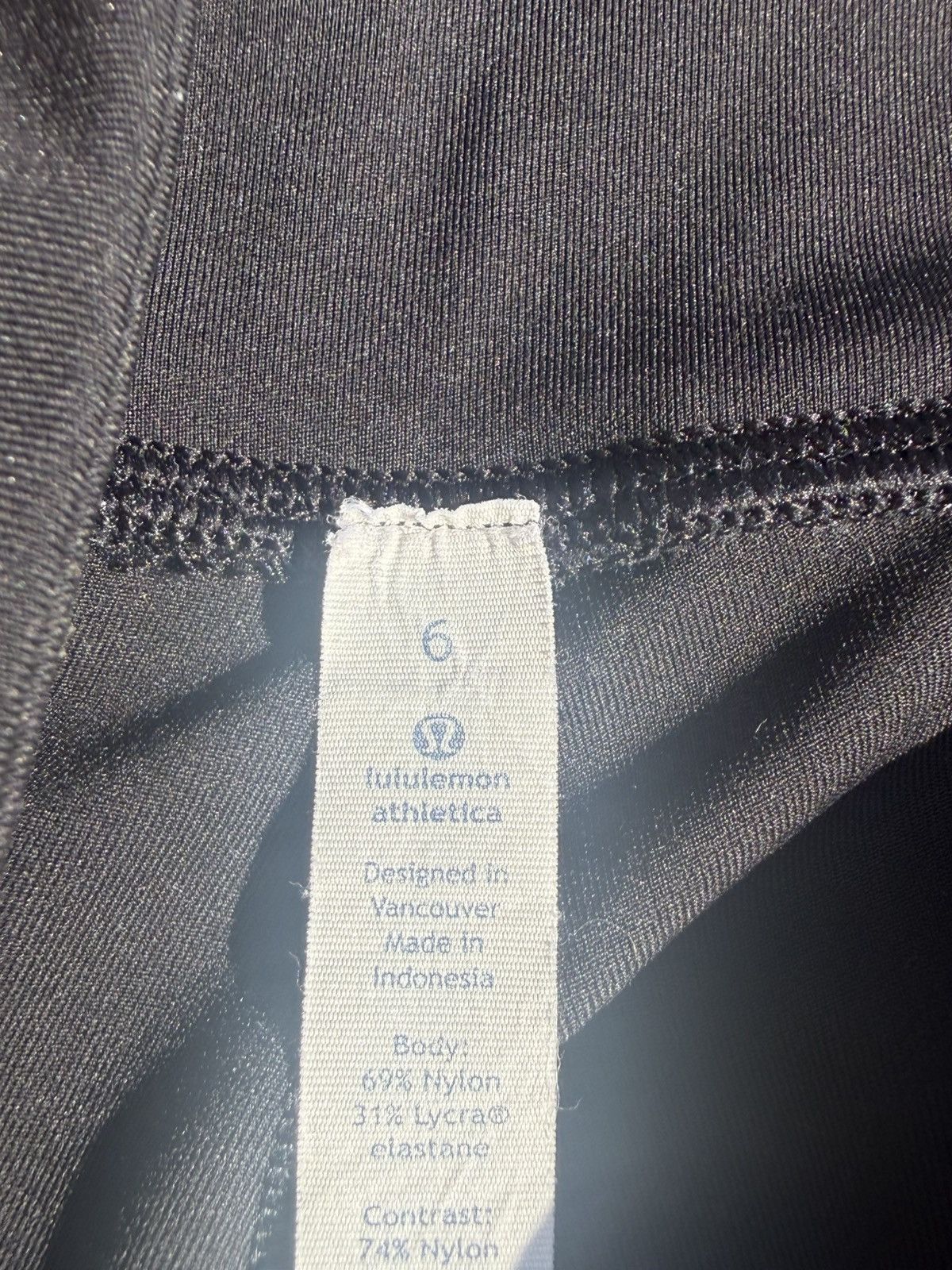 Lululemon Lululemon Align High-Rise Cropped Leggings Black LW6AD8S Size 28" / US 6 / IT 42 - 8 Thumbnail