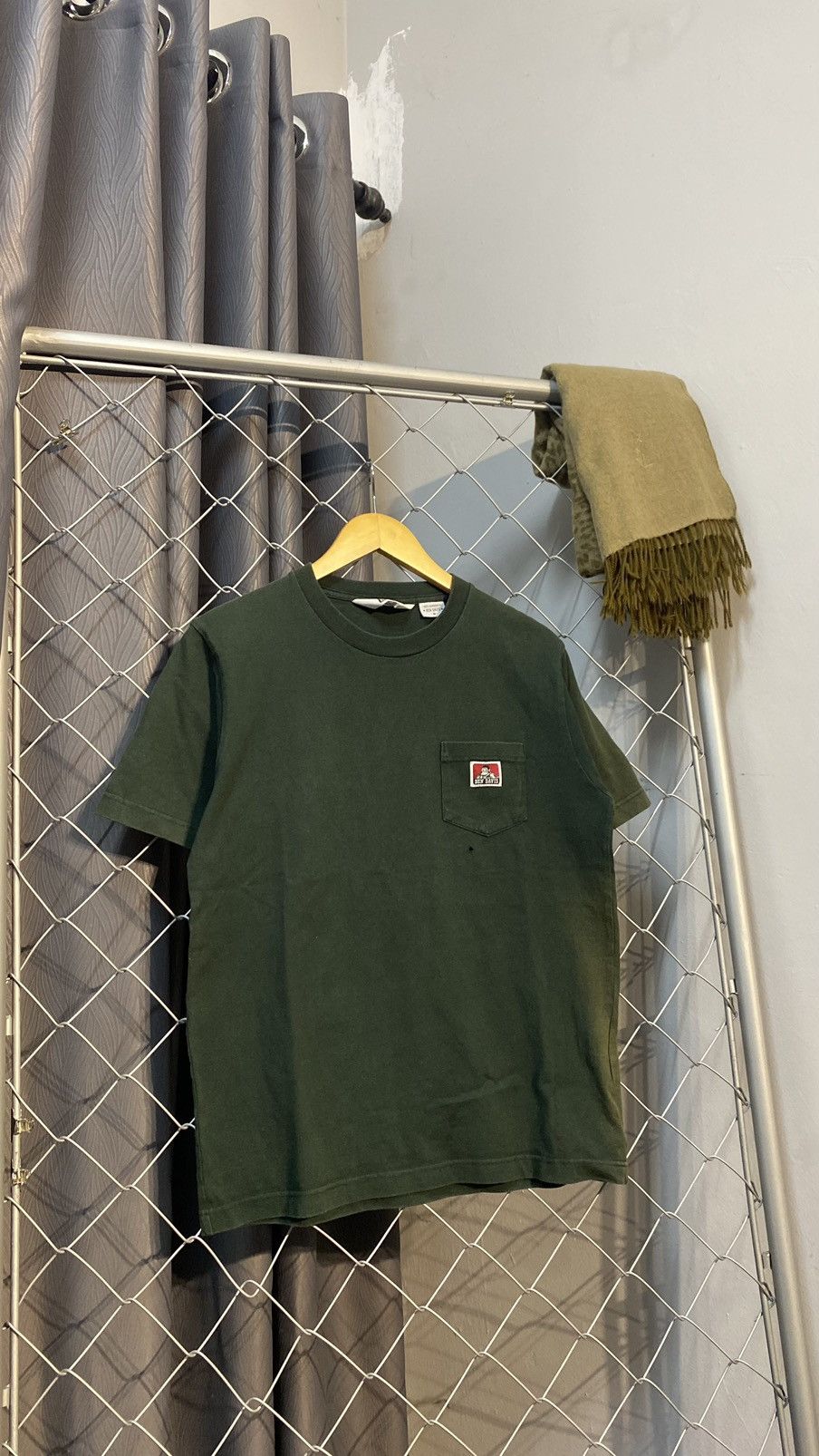 Ben Davis × Japanese Brand Sunfaded Ben Davis Tshirt Green Medium Size US M / EU 48-50 / 2 - 1 Thumbnail