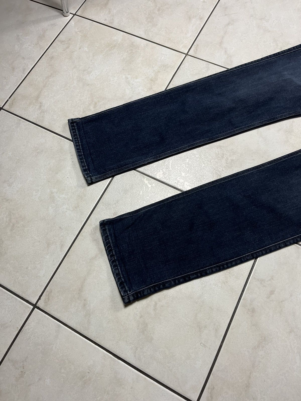 Acne Studios Acne Studios Max Blue Black FW20 classic jeans pants denim Size US 34 / EU 50 - 9 Thumbnail