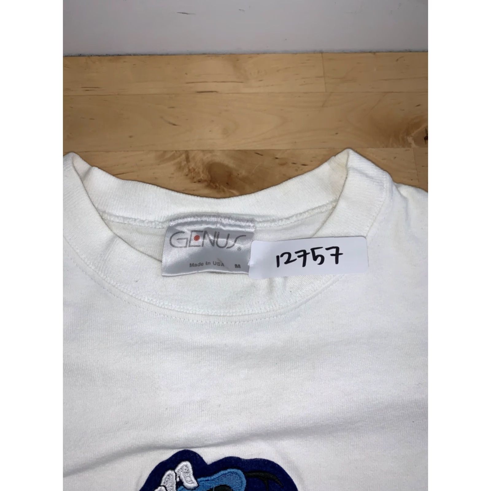 Vintage VINTAGE Donald Duck Shirt Mens M White 90s Disney Cotton T-Shirt Short Sleeve Crew Neck Genus United States Men M White 90s Shirt Size US M / EU 48-50 / 2 - 2 Thumbnail