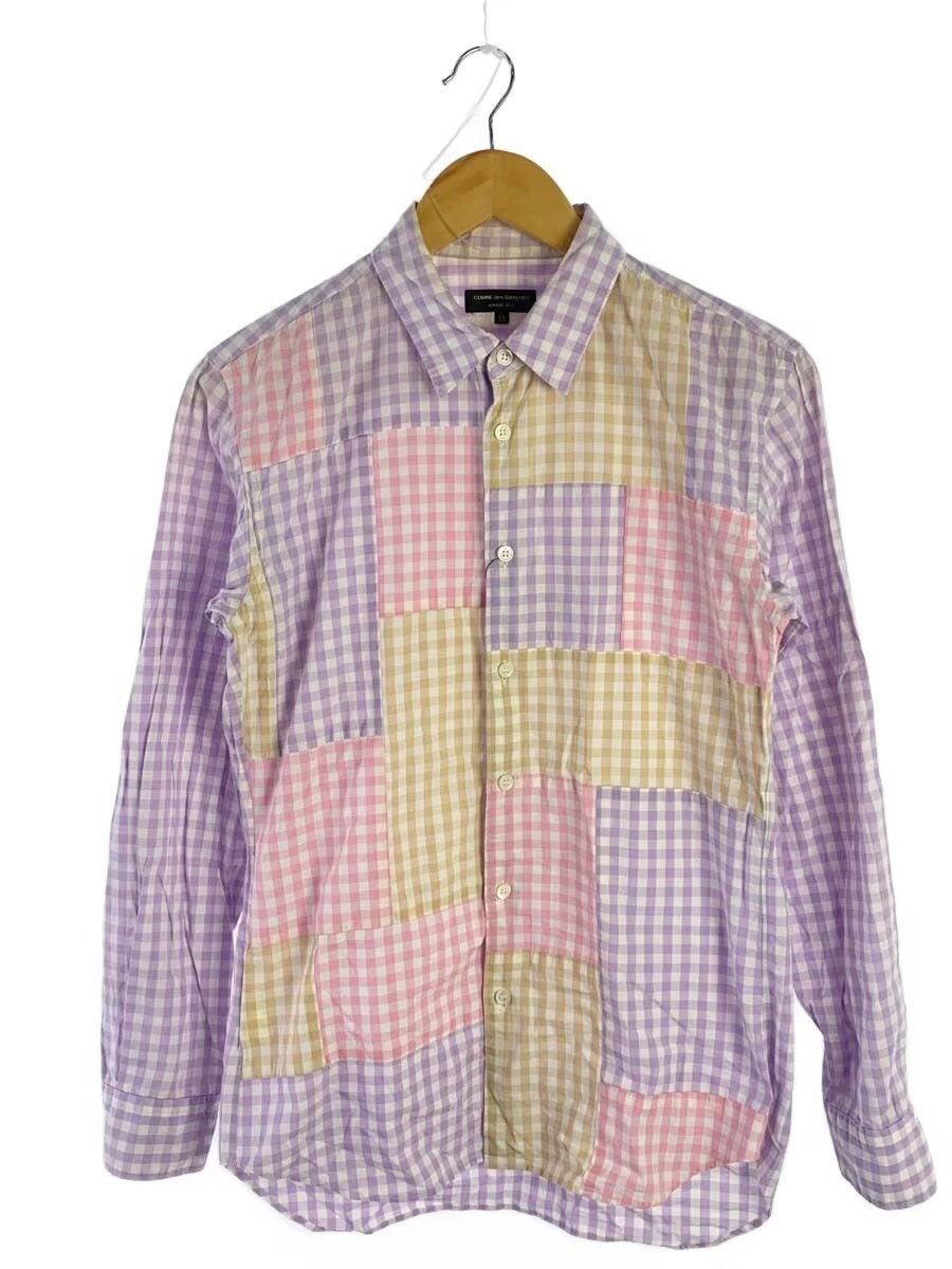 Comme des Garcons Homme 2013 Patchwork Shirt Size US S / EU 44-46 / 1 - 1 Thumbnail