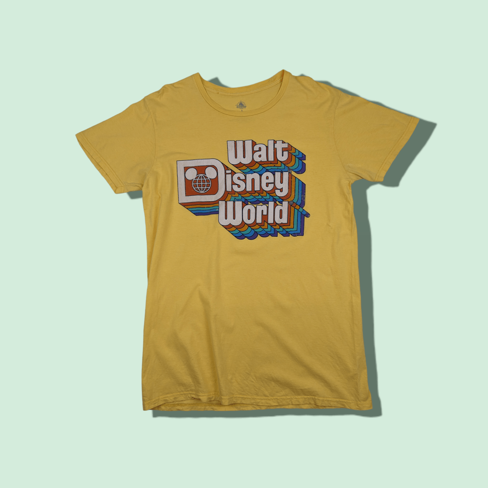 Disney WALT DISNEY World Big Spell Out T-Shirt Size US L / EU 52-54 / 3 - 1 Thumbnail