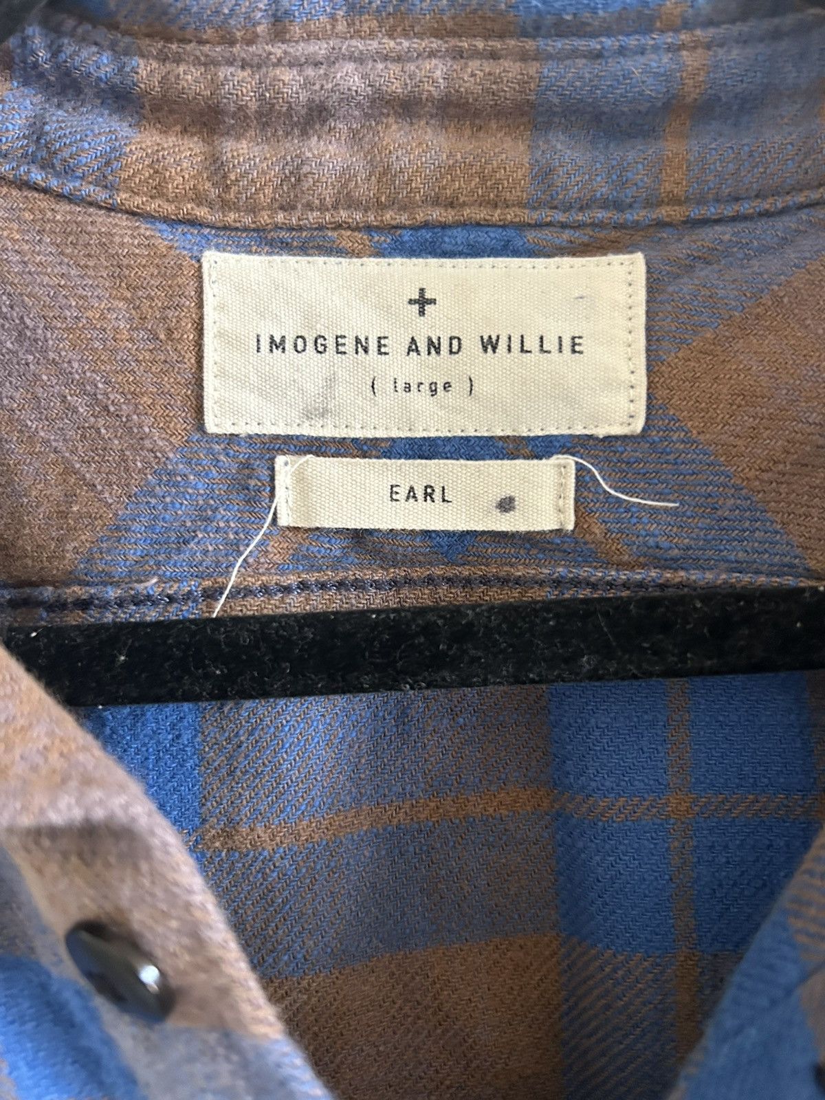 Imogene + Willie Imogene + Willie plaid button down flannel Size US L / EU 52-54 / 3 - 2 Thumbnail