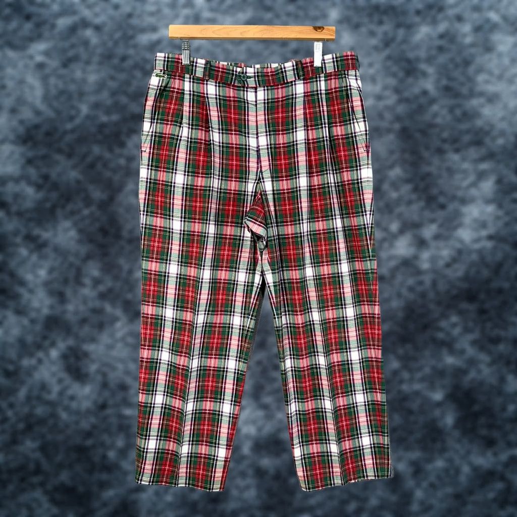 Golf le Fleur × Lacoste Golf Le Fleur x Lacoste Pleated Trousers