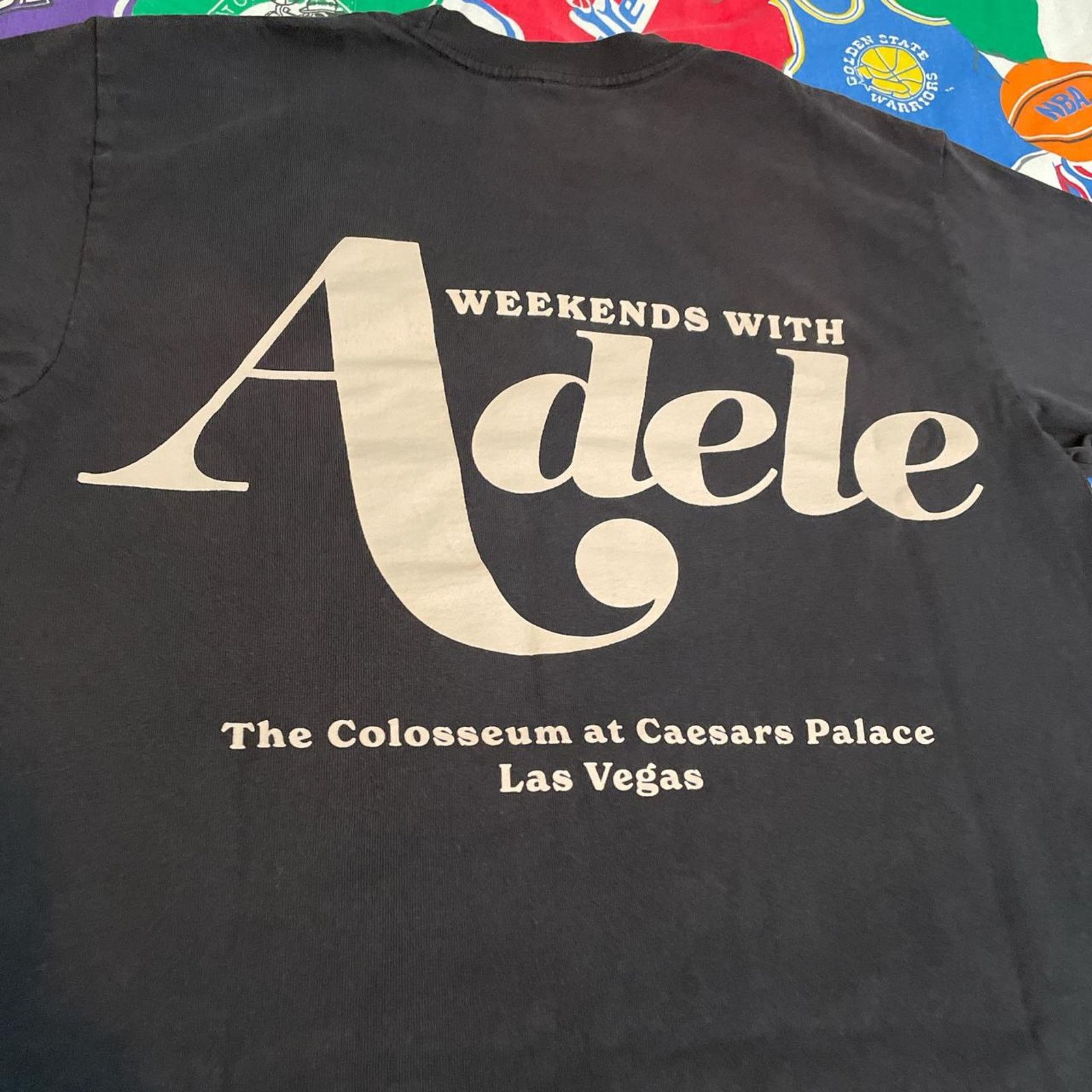 American Apparel × Band Tees Weekends With Adele The Colosseum At Caesars Palace Tee Size US S / EU 44-46 / 1 - 4 Thumbnail