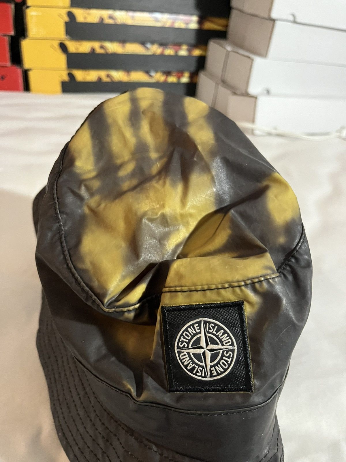 Stone Island × Supreme Supreme stone island bucket hat heat