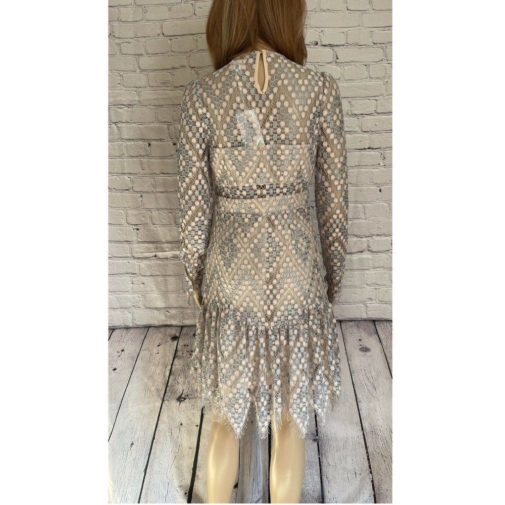 Anthropologie NWT New Anthropologie FOXIEDOX Clara Crochet Lace Long Slee Size S / US 4 / IT 40 - 6 Thumbnail