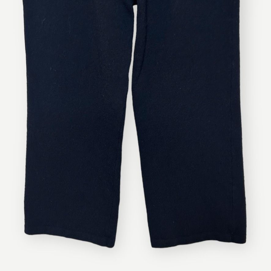 St. John Couture St. John Santana Knit Pants Cropped 4 Wool Blend Navy Blue S Size 27" / US 4 / IT 40 - 10 Thumbnail