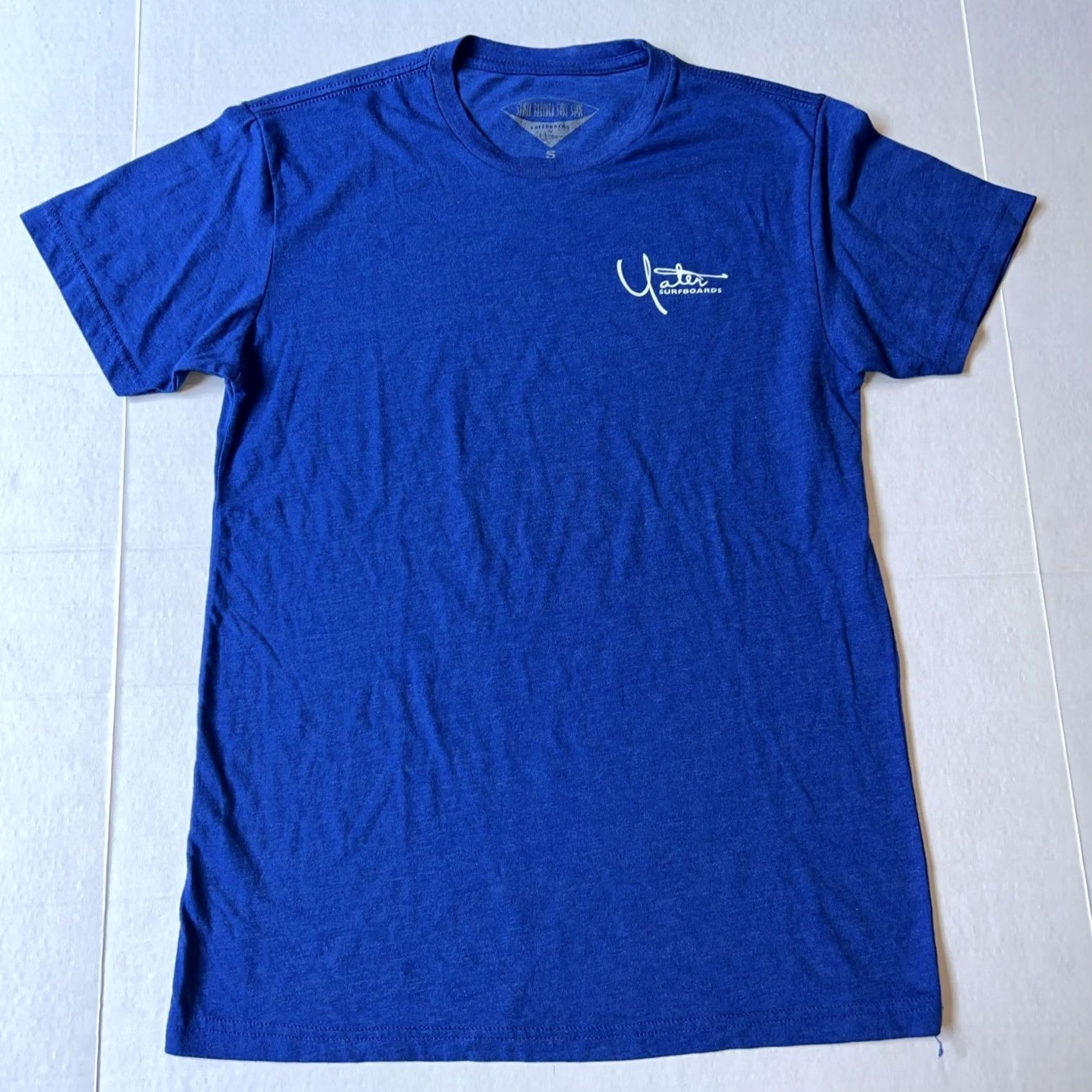 Vintage VINTAGE Santa Barbara Surf Shop Yater Surfboards Blue Shirt Small Men Crew Neck Short Sleeve Graphic Print Logo 2000s Retro Surf San fran? Size US S / EU 44-46 / 1 - 3 Thumbnail