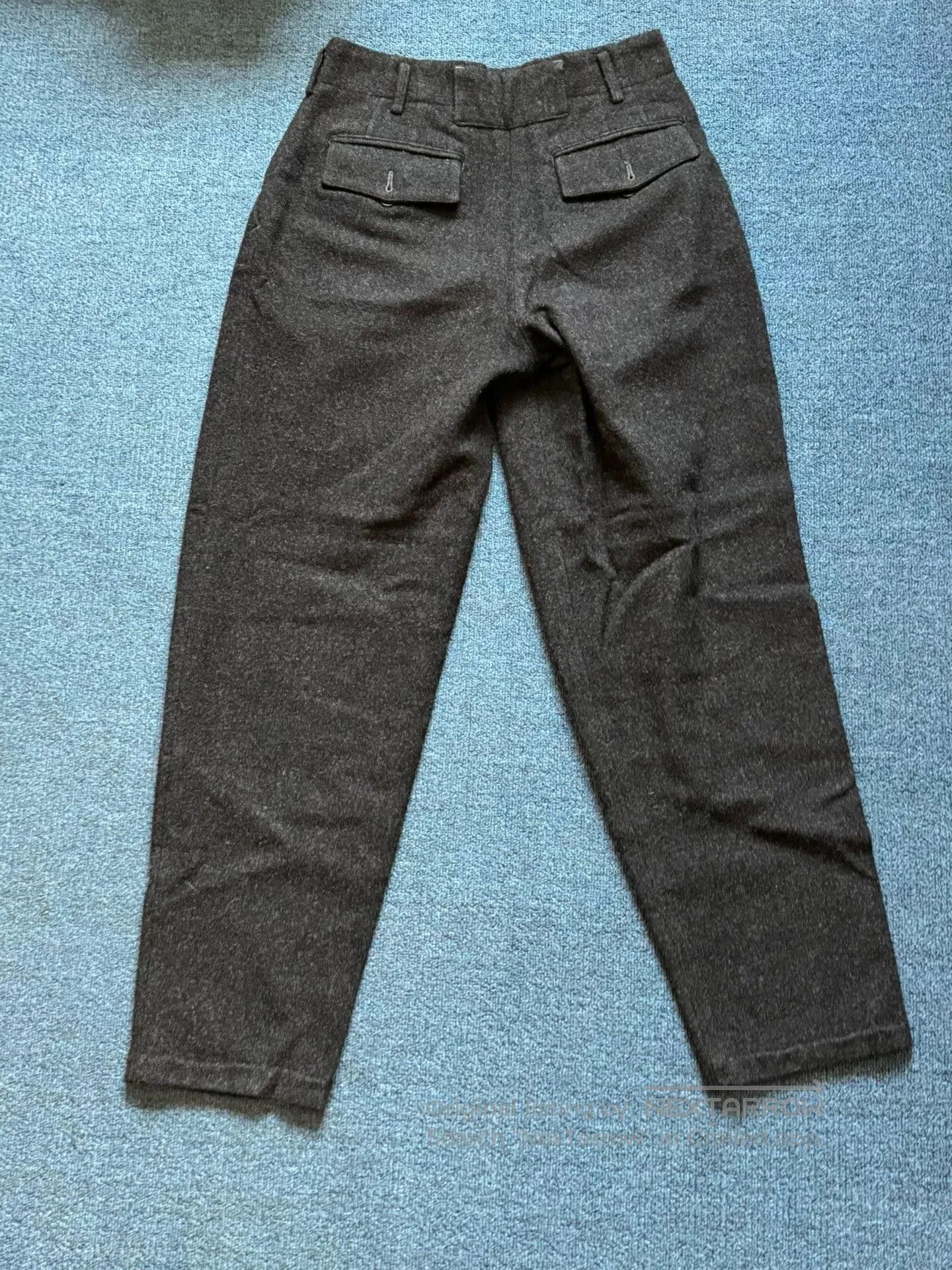Yohji Yamamoto Yohji Yamamoto YS Man Early High Waist Wool Pants. Size US 37 - 7 Thumbnail
