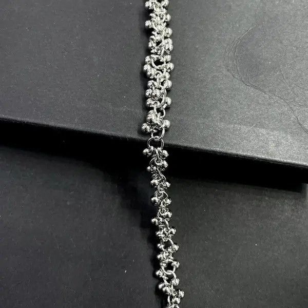 Jewelry Triple Layered Silver Wallet Chain Size ONE SIZE - 5 Thumbnail